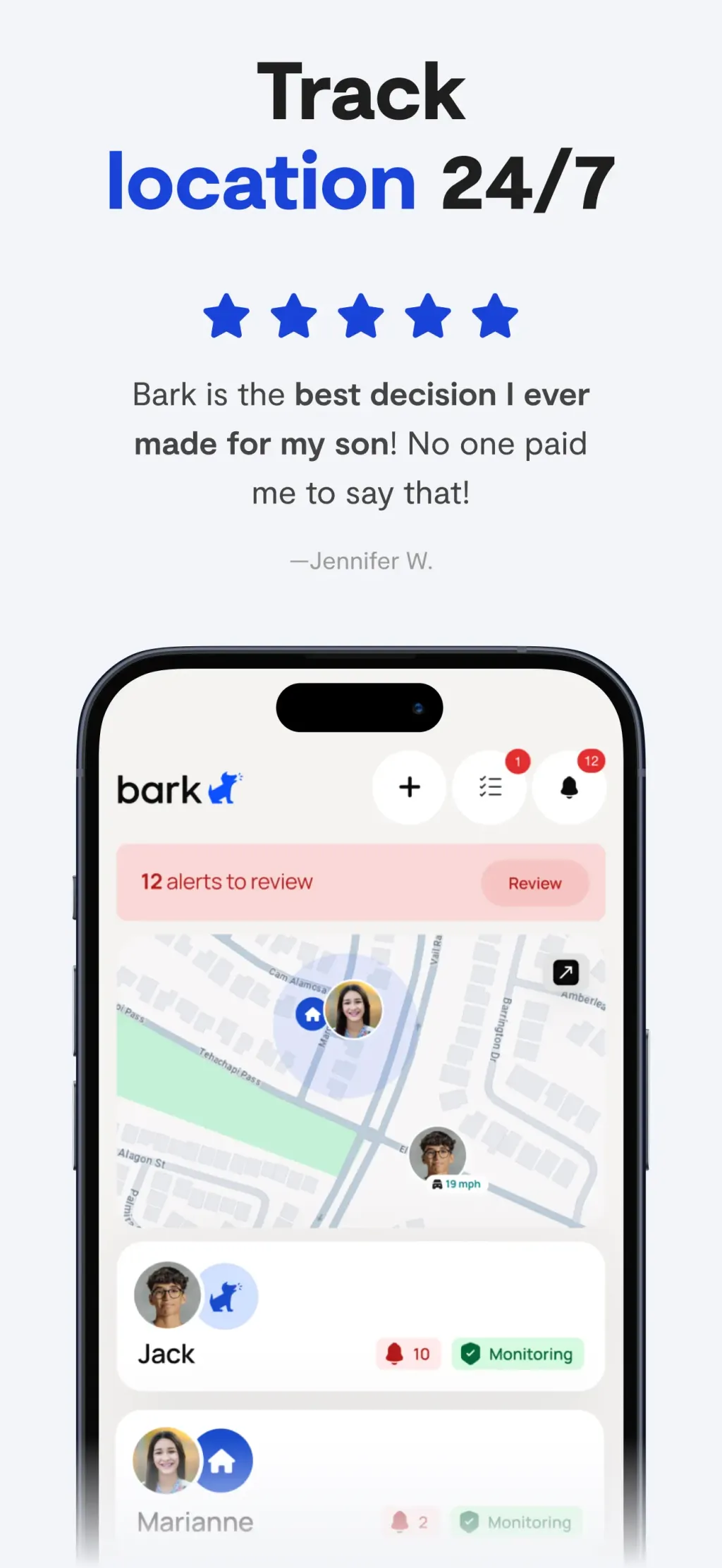Bark - Parental Controls screenshot 1