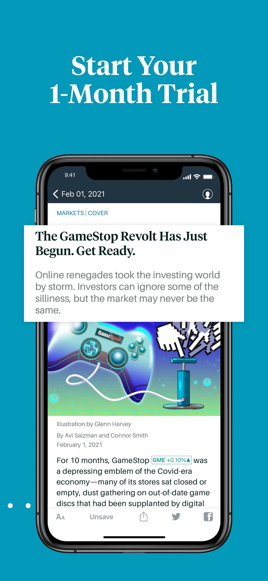 Barron’s - Investing Insights App Store screenshot 6