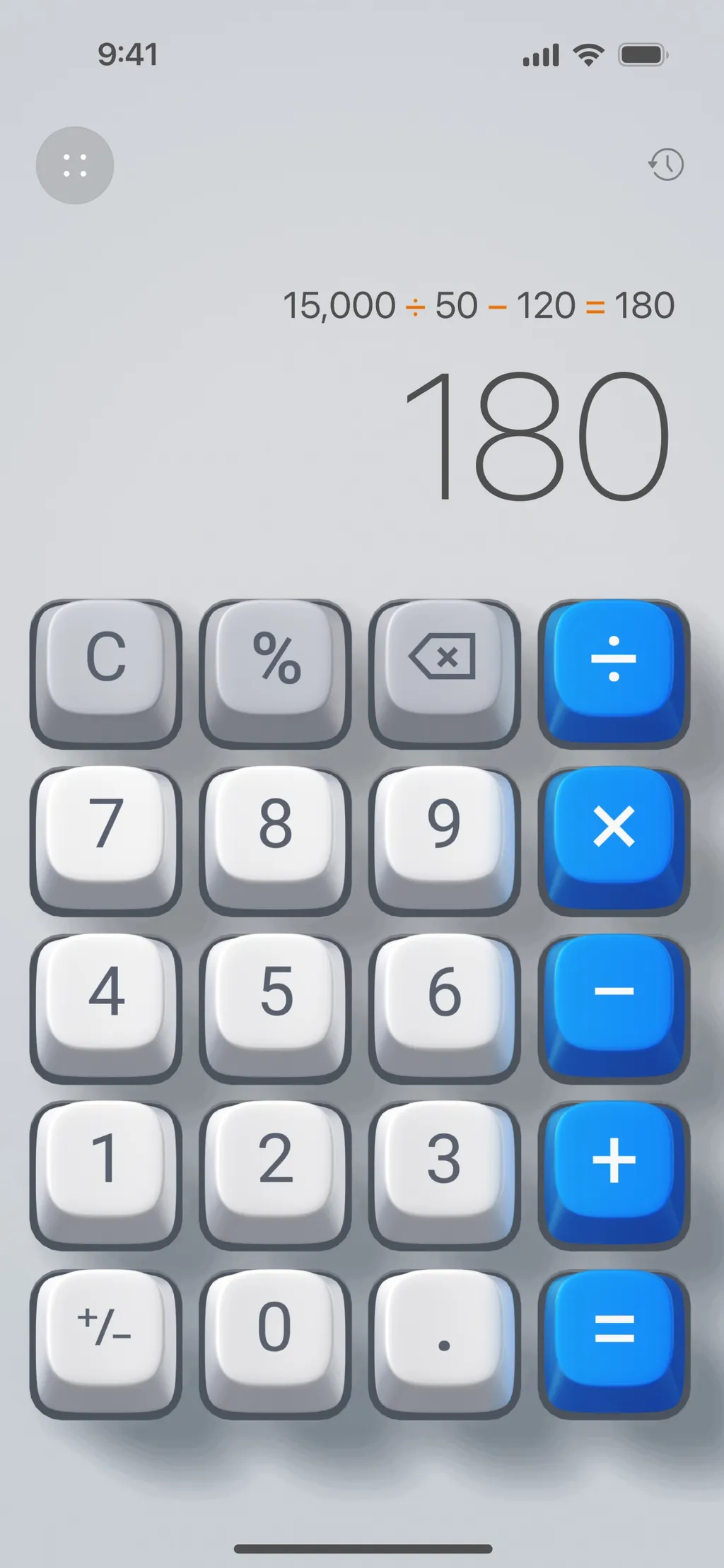 Basic Calculator with History App Store screenshot 8