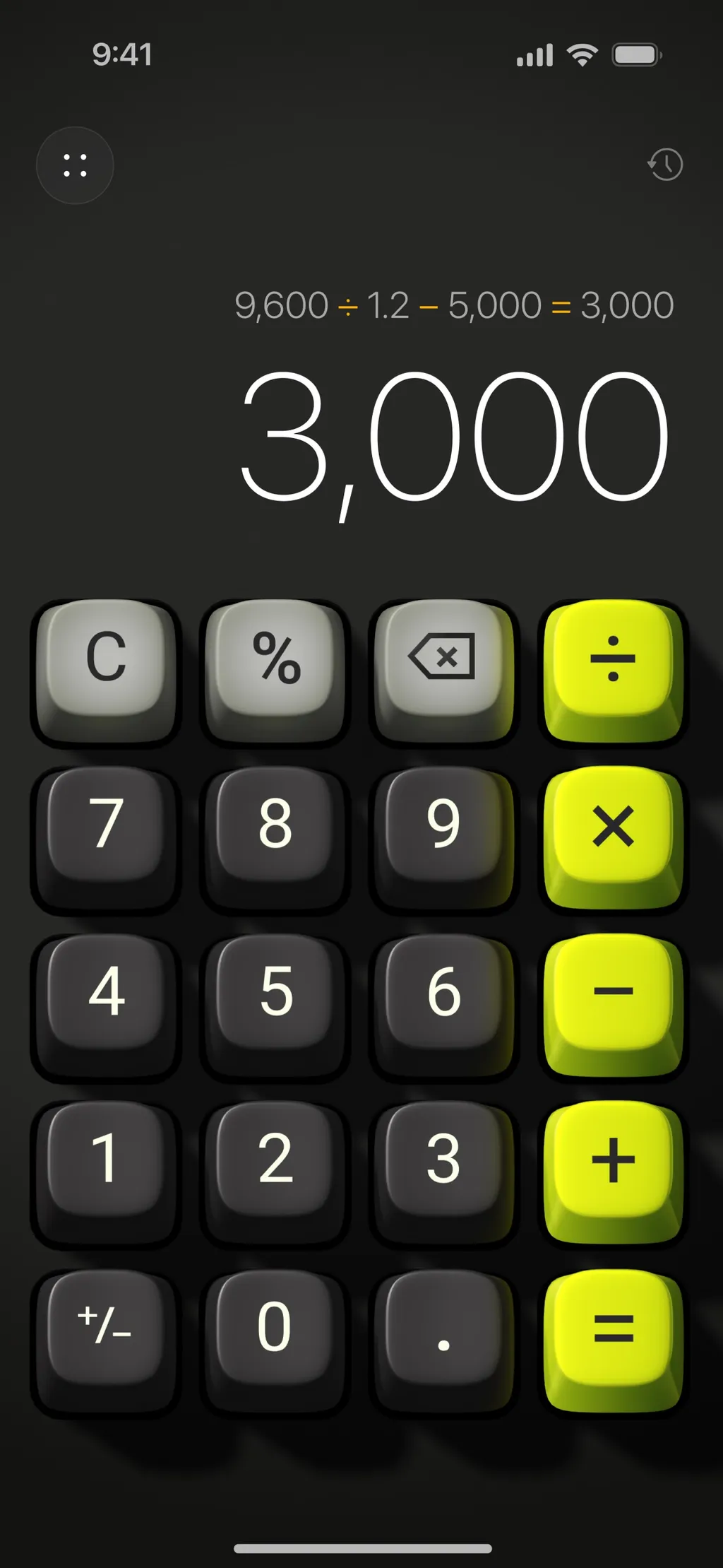 Basic Calculator with History App Store screenshot 9