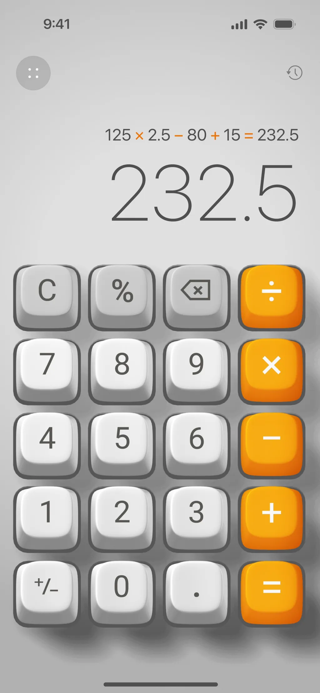 Basic Calculator with History App Store screenshot 10