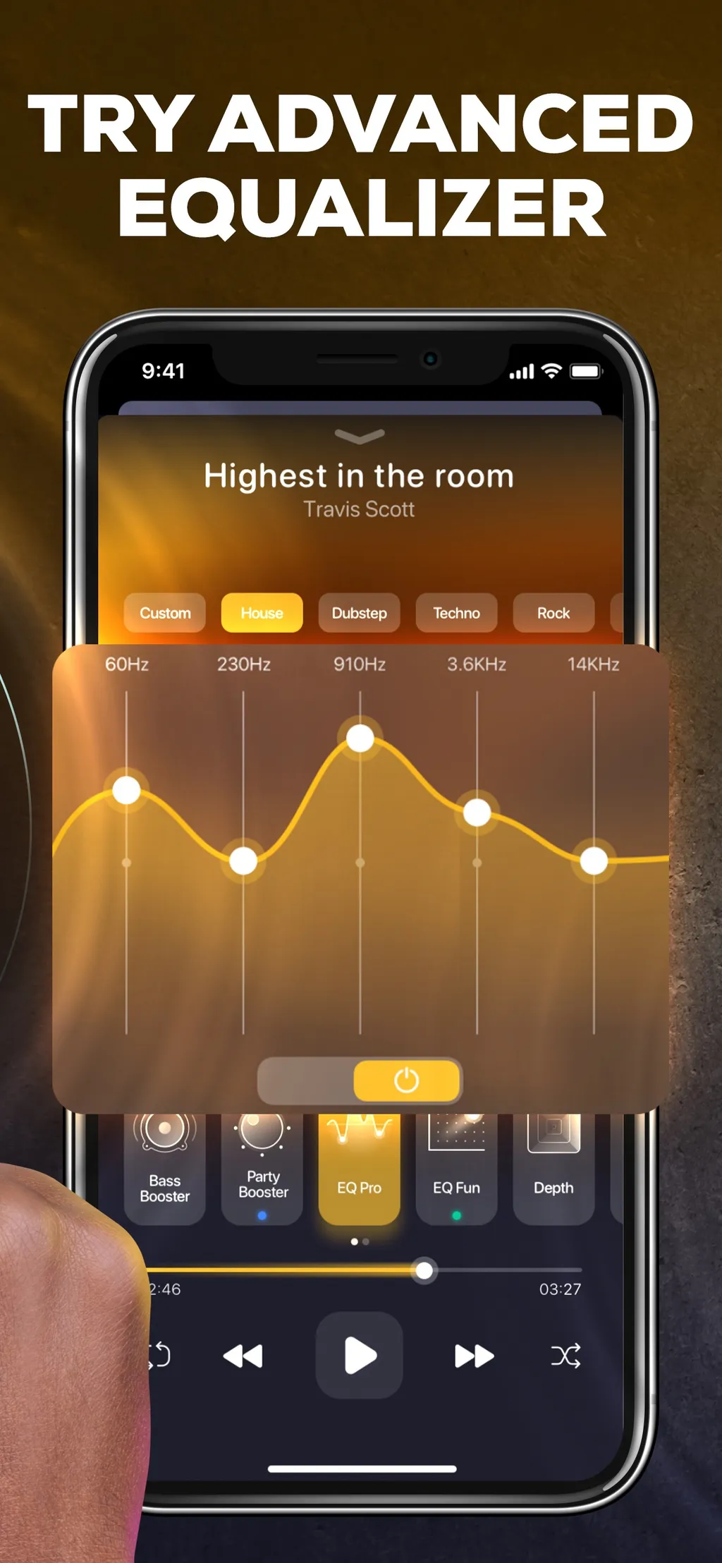 Bass Booster & Music Equalizer screenshot 2