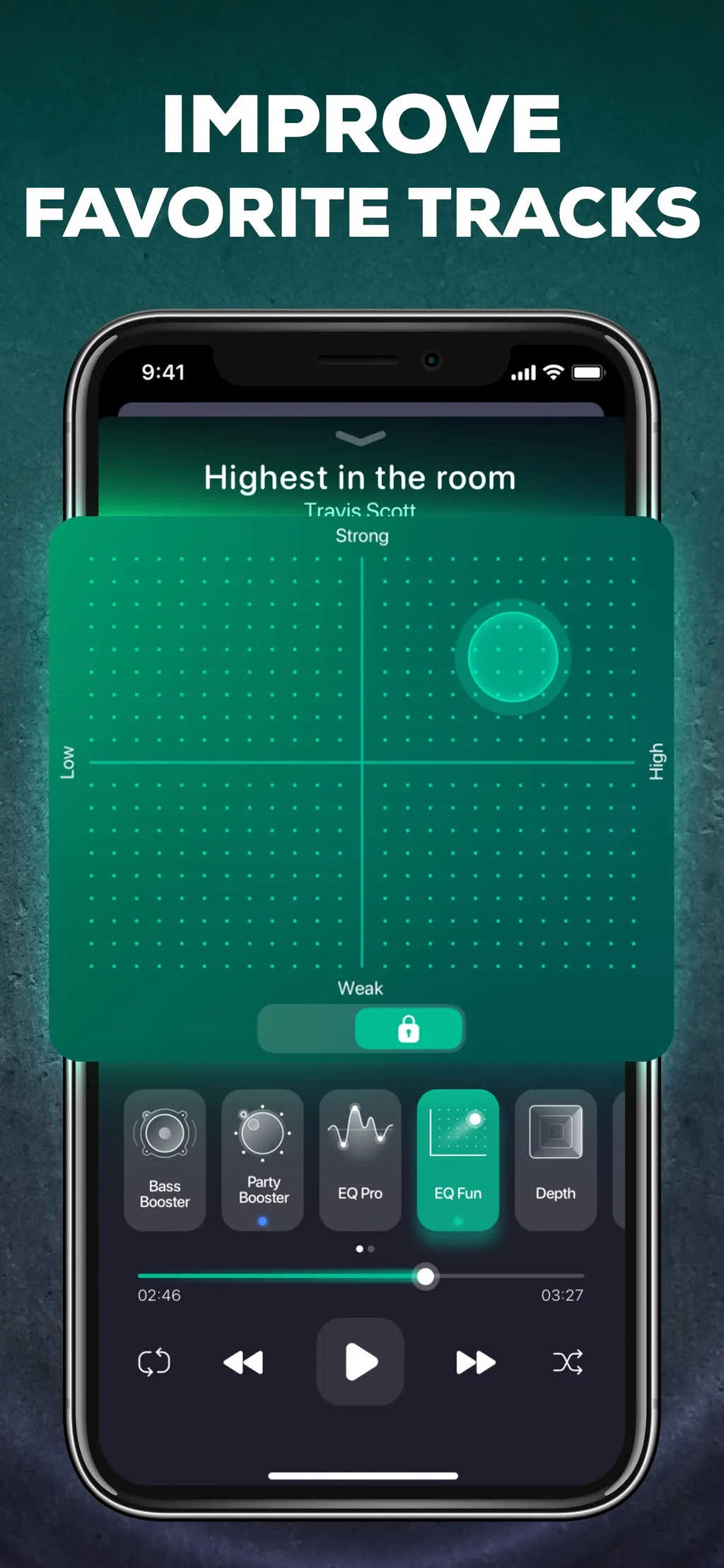 Bass Booster & Music Equalizer screenshot 3