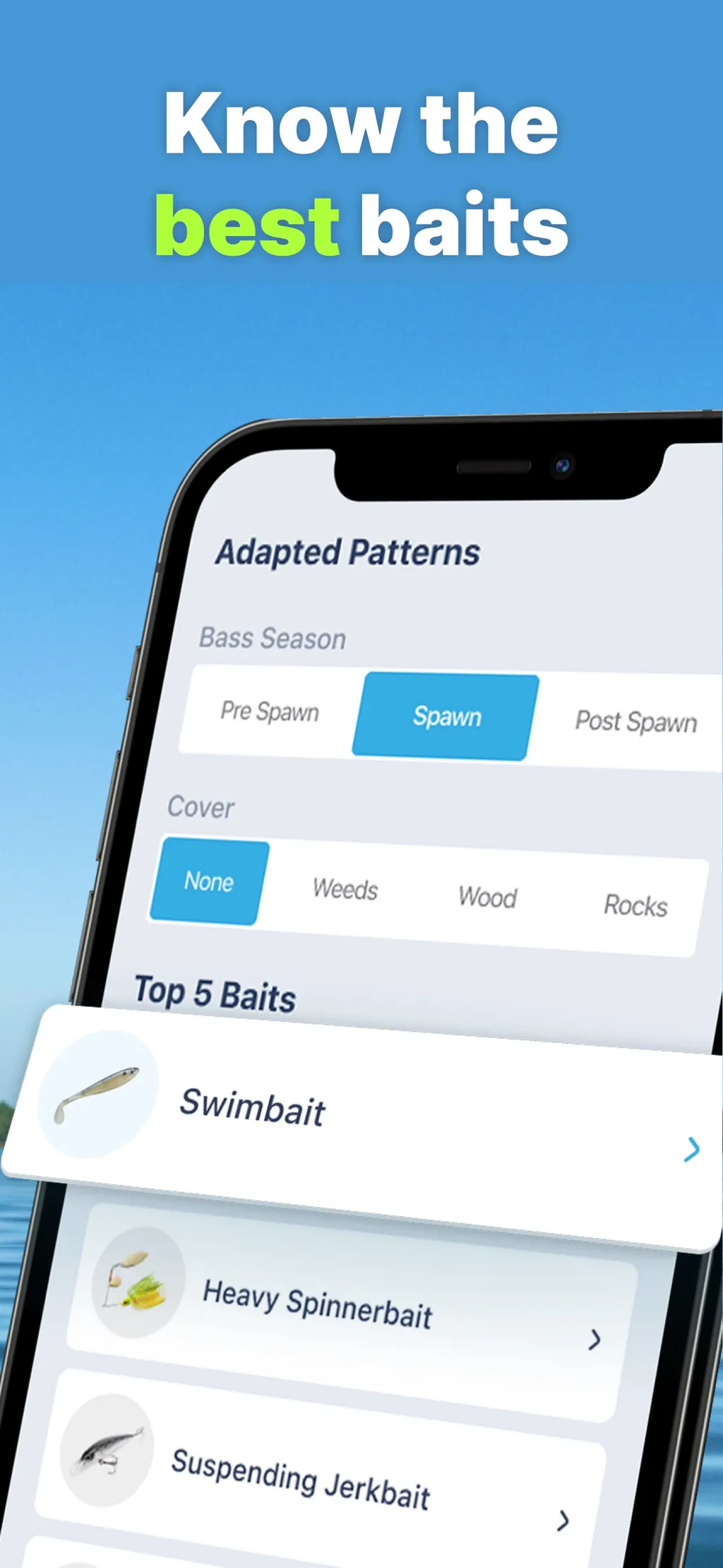 BassForecast: Bass Fishing App screenshot 1