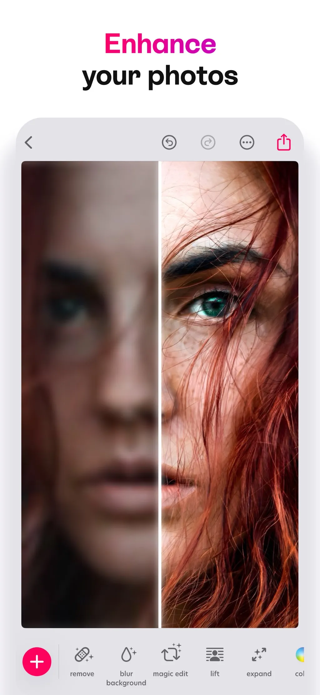 Bazaart AI Photo Editor Design screenshot 1