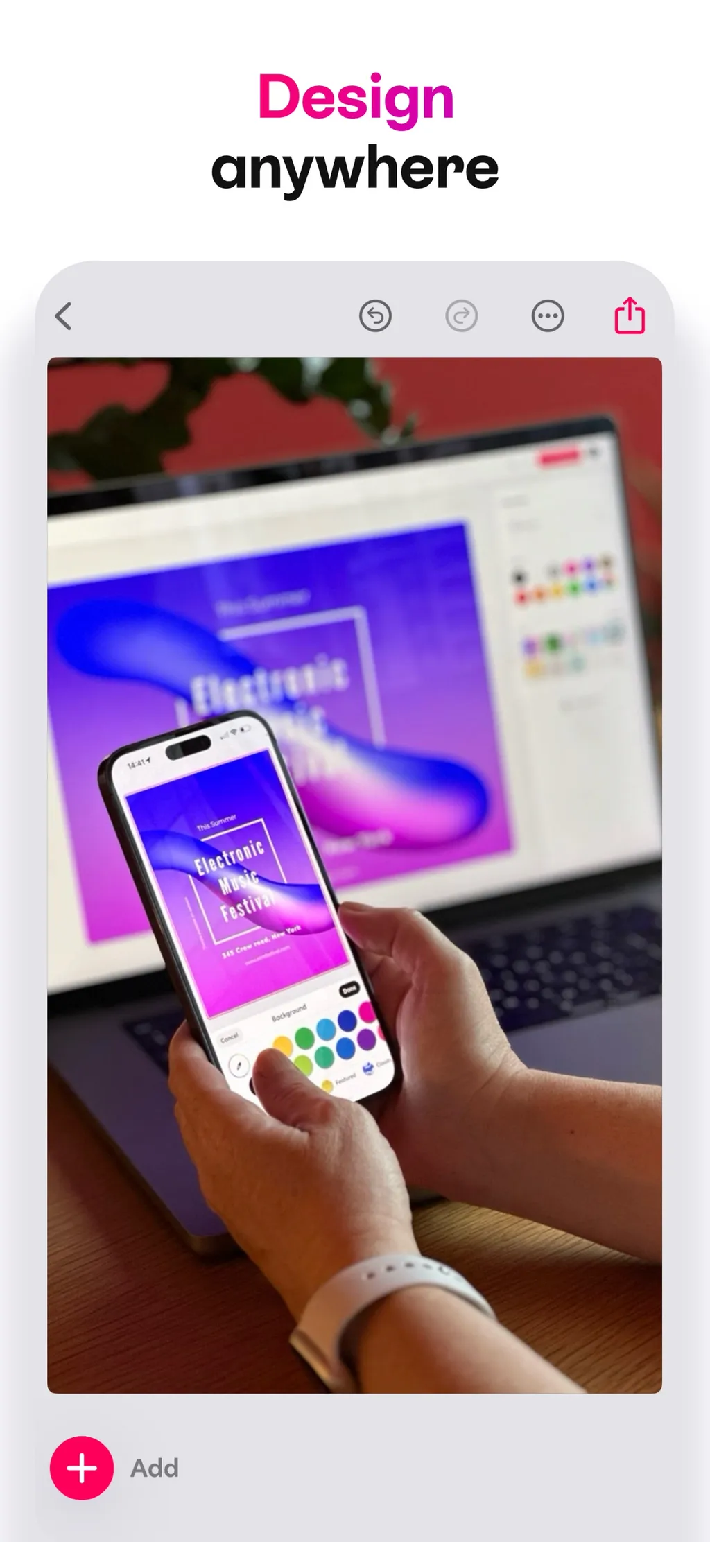 Bazaart AI Photo Editor Design screenshot 1