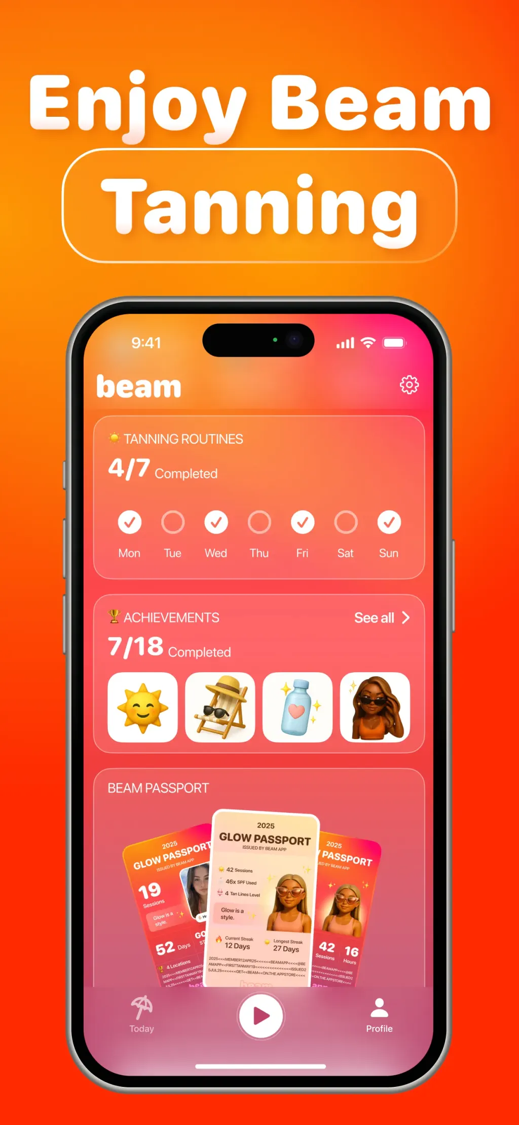 Beam Tanning - Get Tan Fast App Store screenshot 6