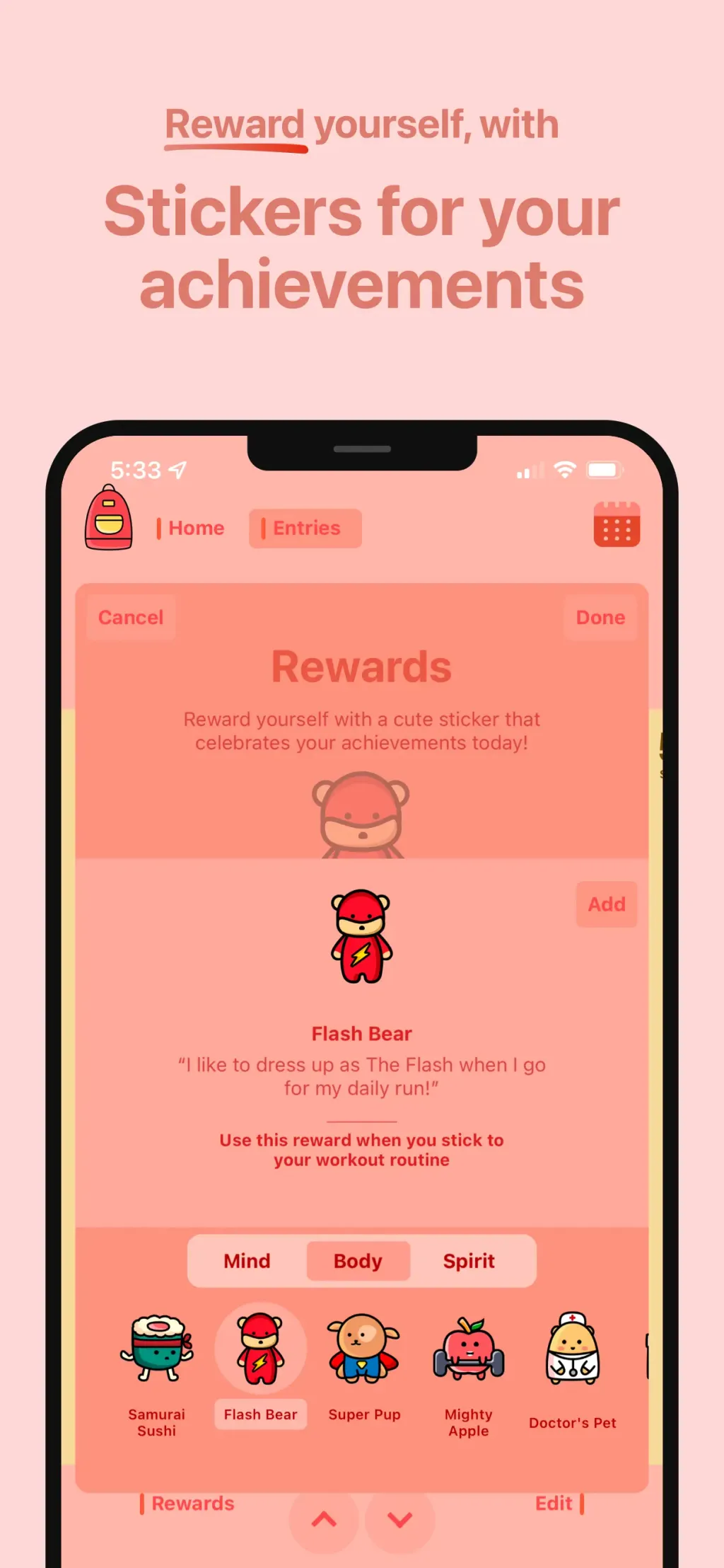 Bears Gratitude App Store screenshot 2