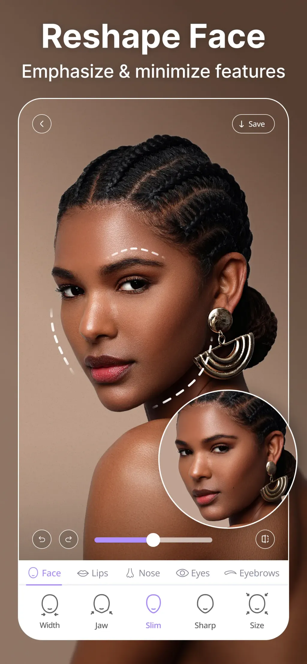 BeautyUp-AI Face & Body Editor App Store screenshot 4