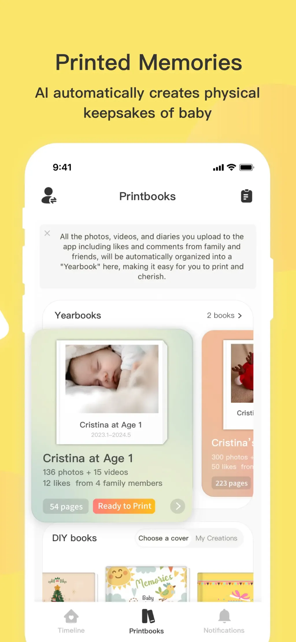 Bebememo - Smart Baby Journal App Store screenshot 3