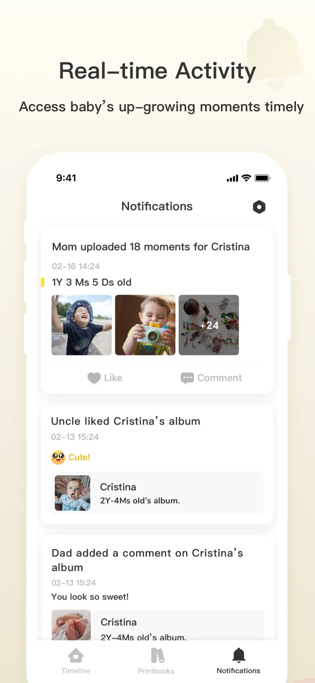 Bebememo - Smart Baby Journal App Store screenshot 6