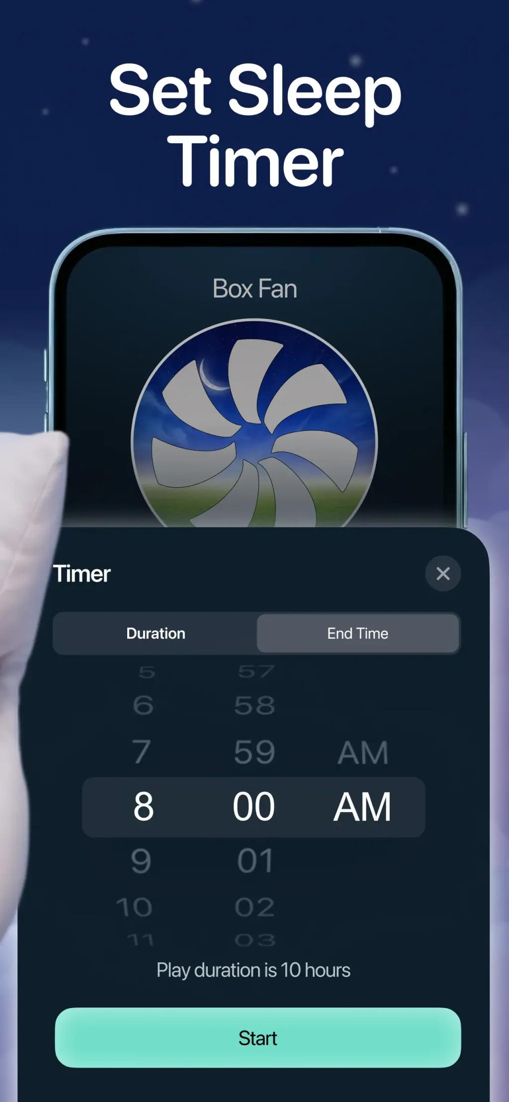 Bedtime Fan: White Noise Baby App Store screenshot 4