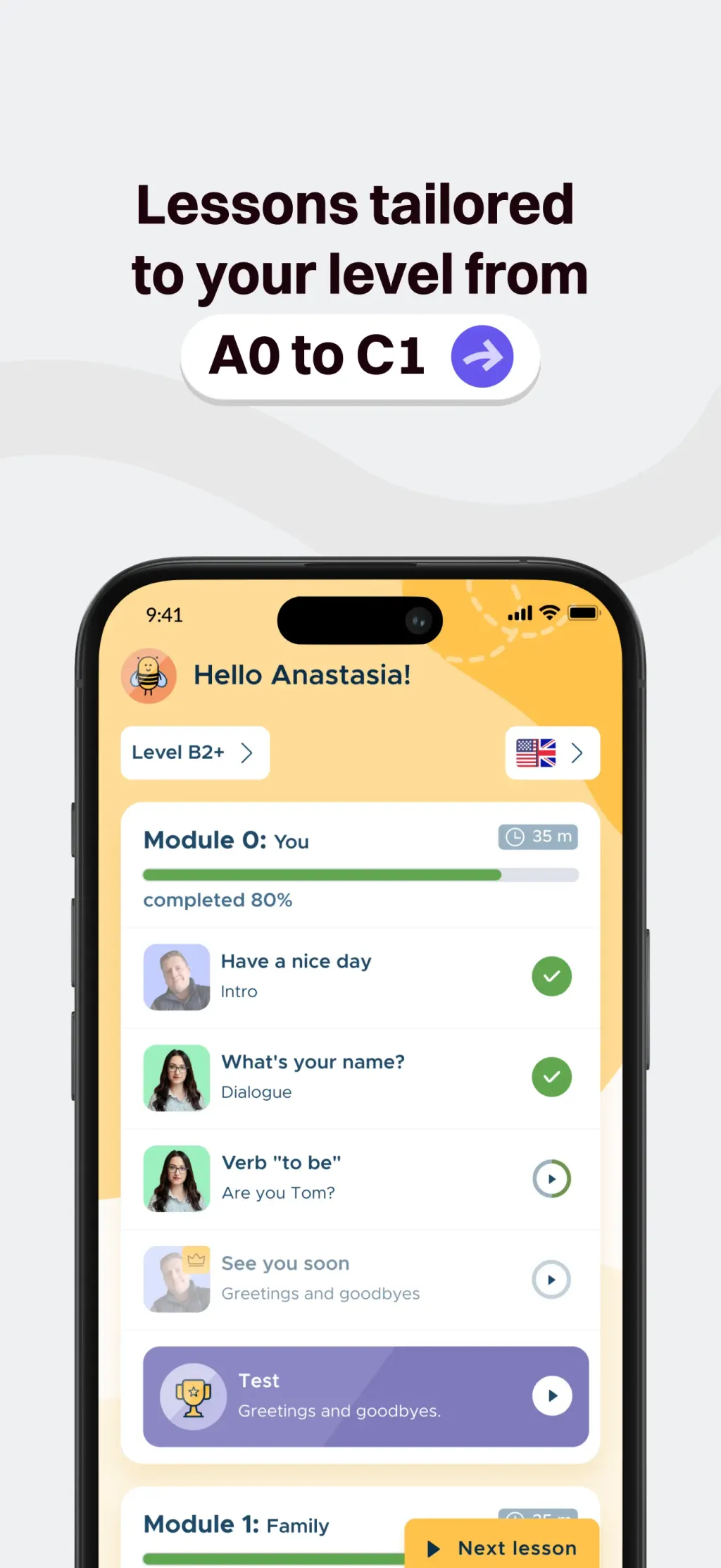 BeeSpeaker Learn English screenshot 3