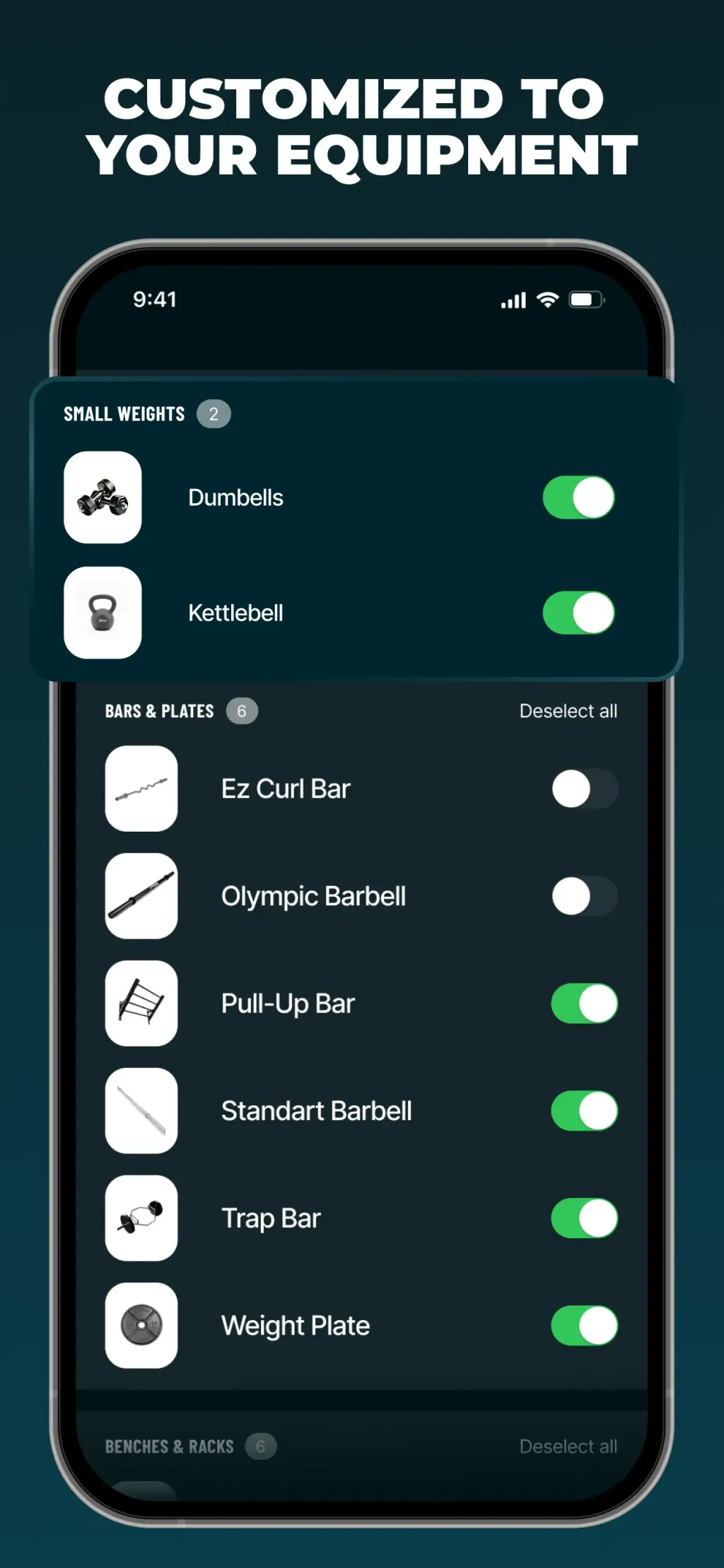 Befit: Gym & Home Workout Plan App Store screenshot 6