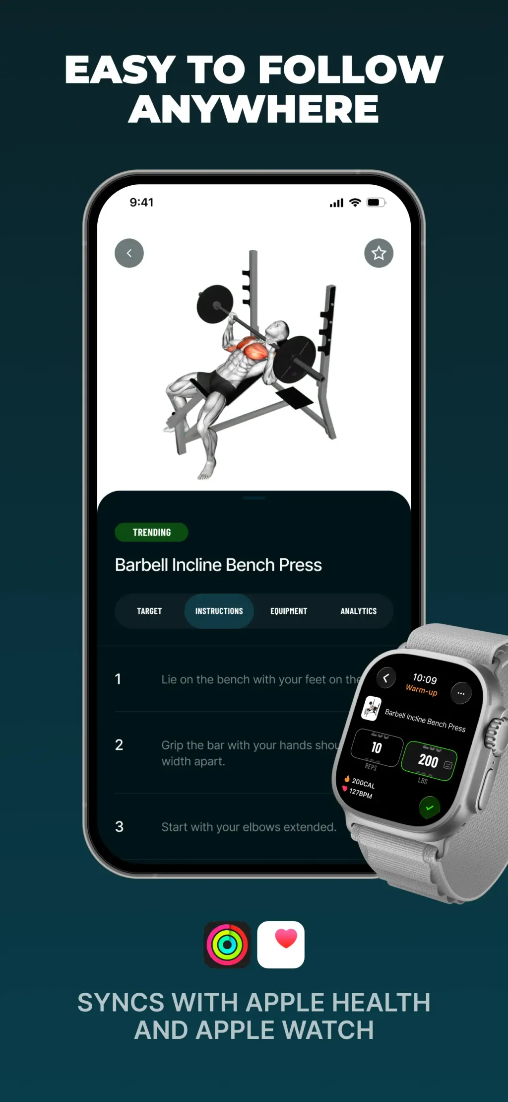 Befit: Gym & Home Workout Plan App Store screenshot 7