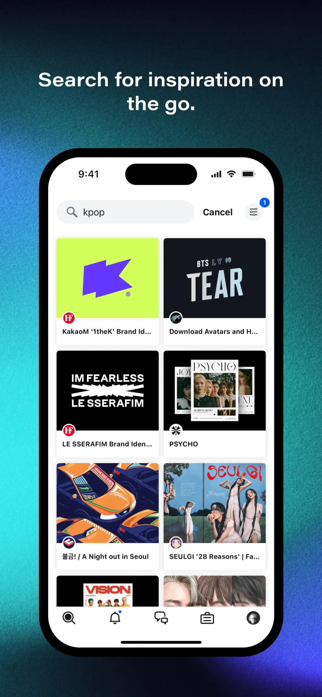Behance – Creative Portfolios screenshot 3