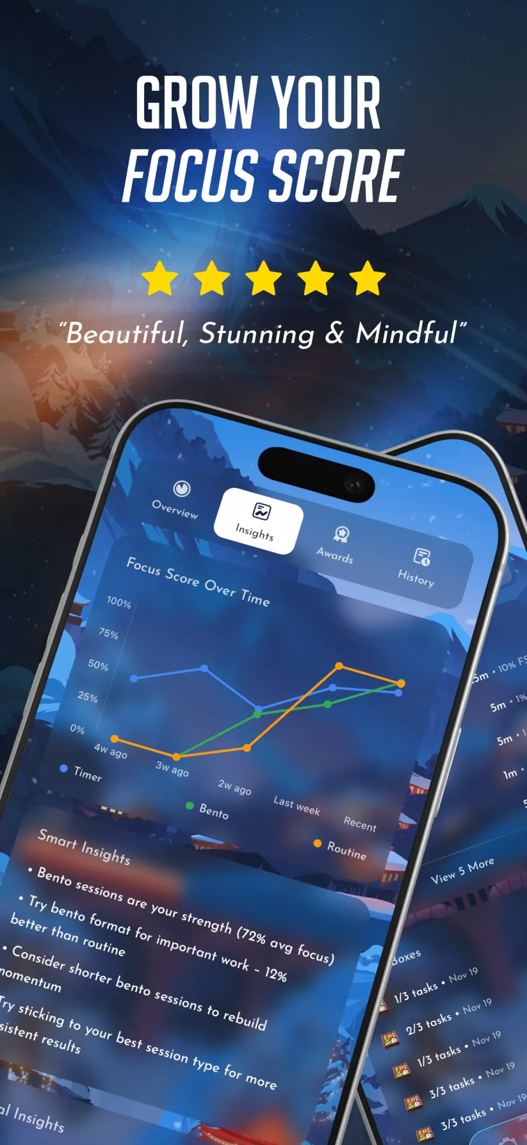 Bento: Calm Focus Timer screenshot 1