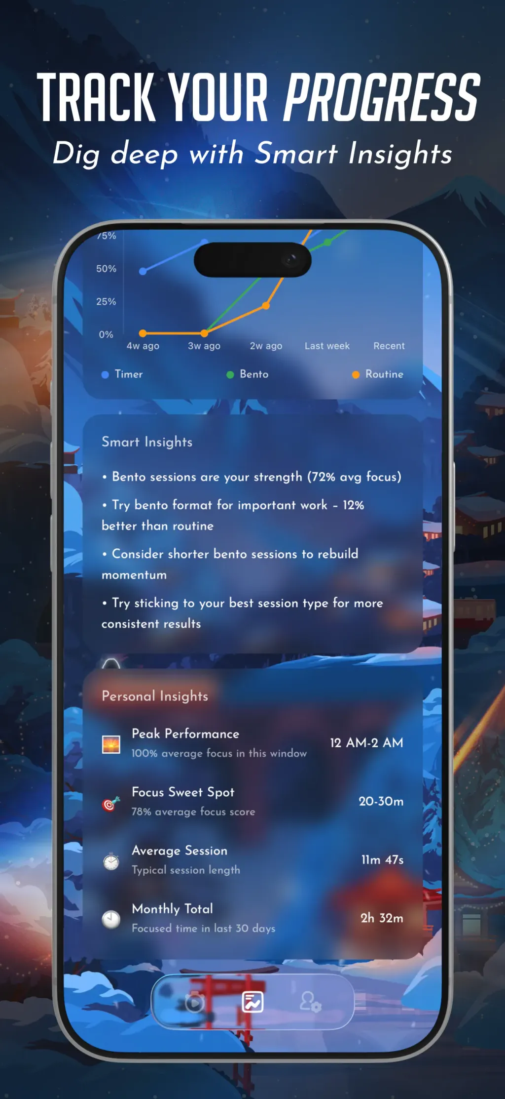 Bento: Calm Focus Timer App Store screenshot 6