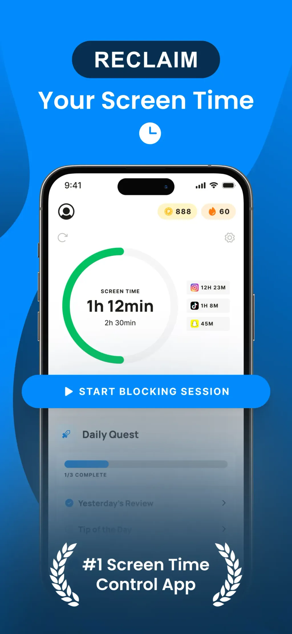 BePresent: Screen Time Control screenshot 2