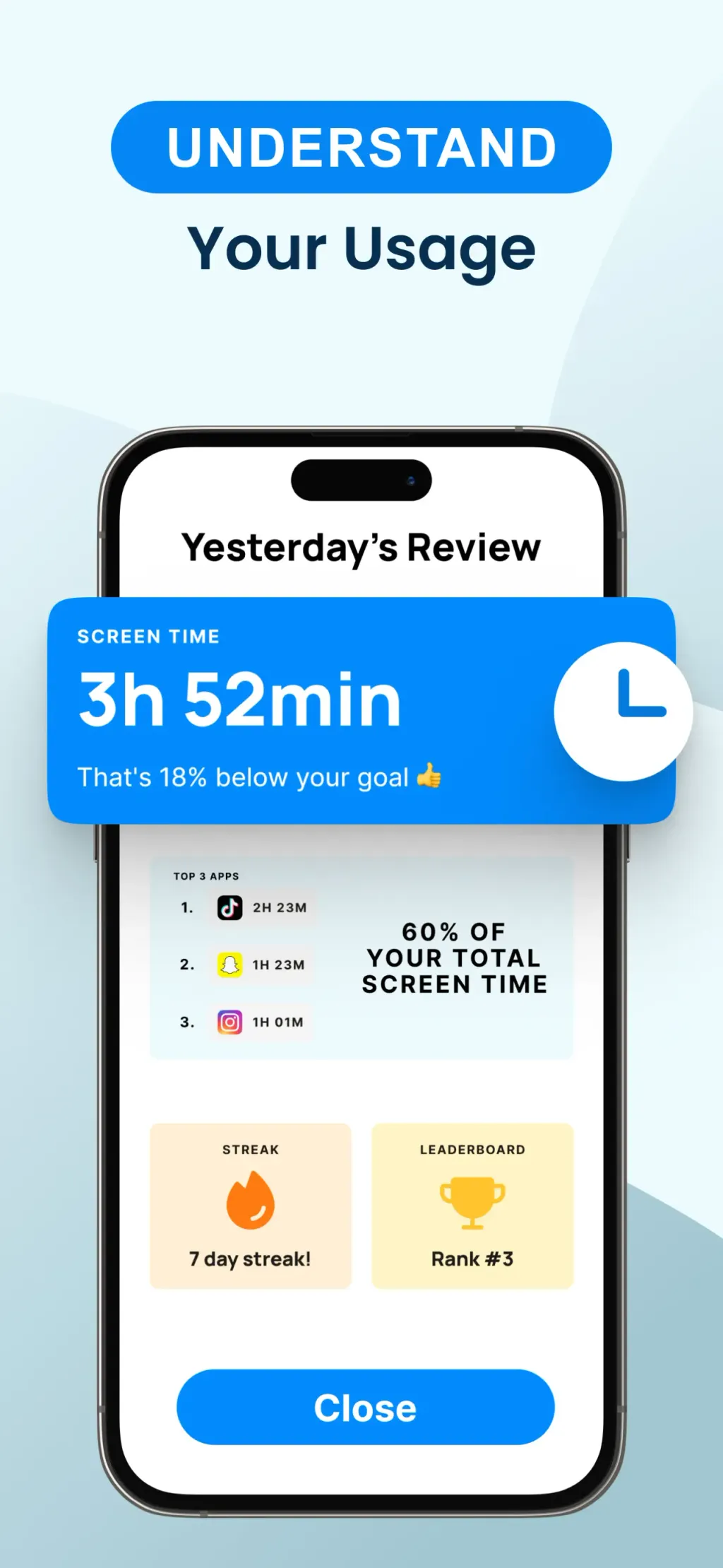 BePresent: Screen Time Control screenshot 1