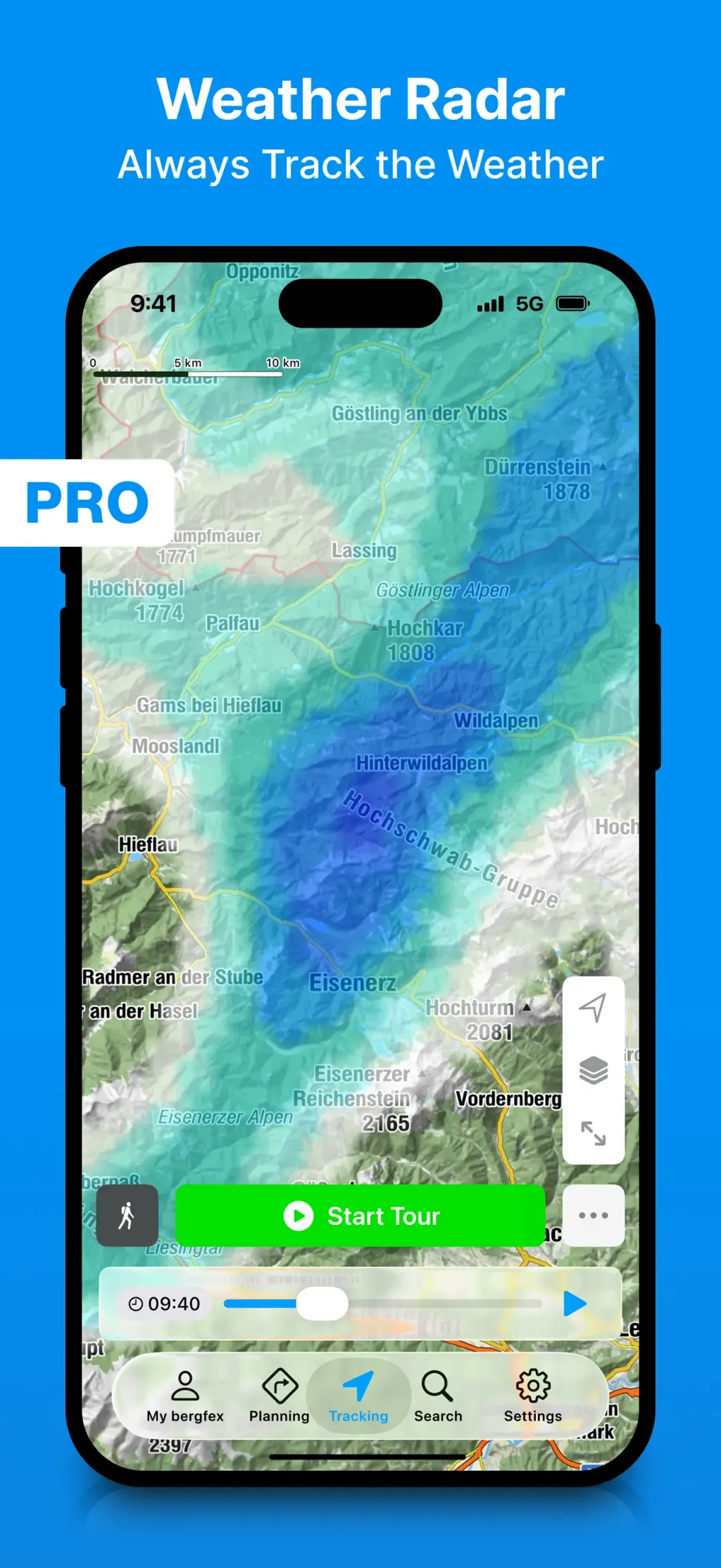 bergfex: Hiking & Tracking App Store screenshot 6