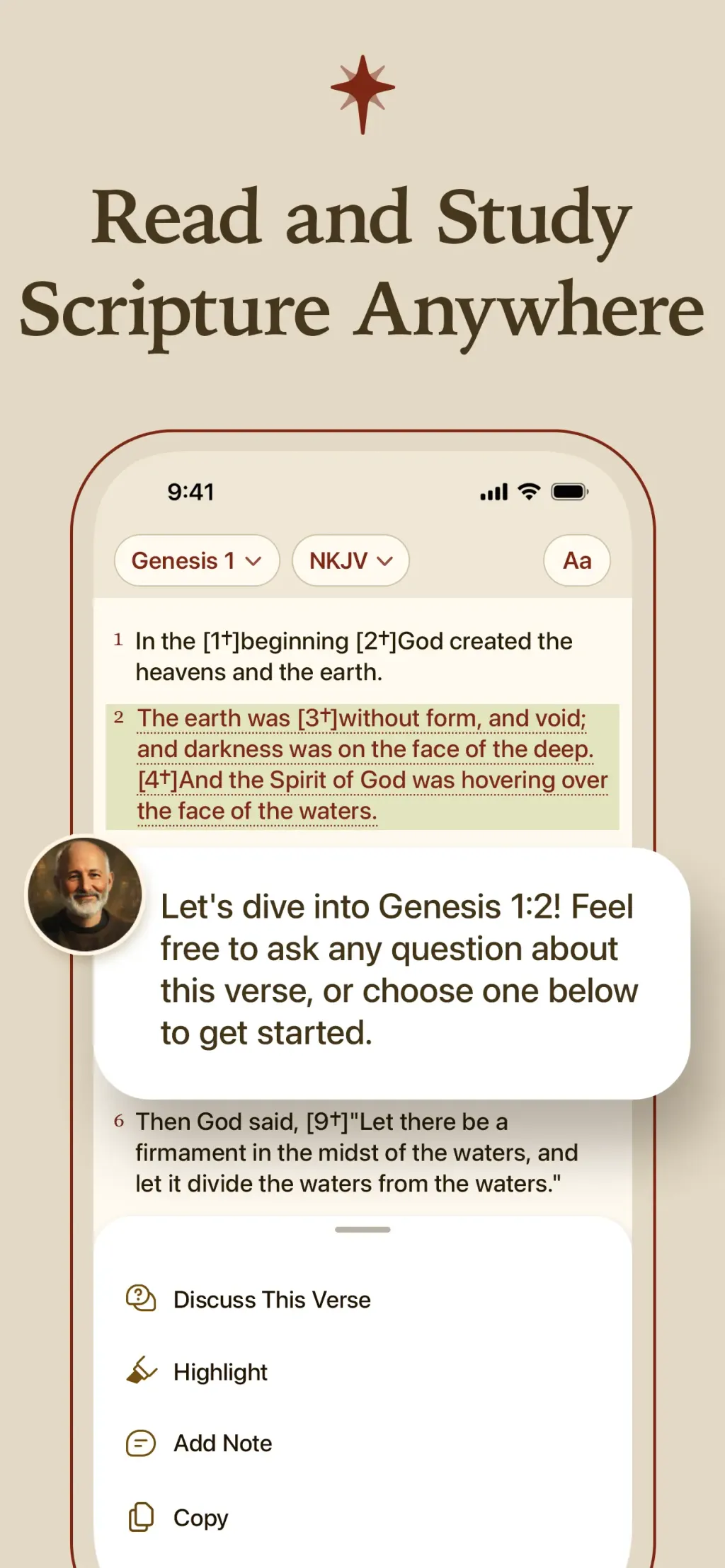 Faith Mentor - AI Bible Chat screenshot 1