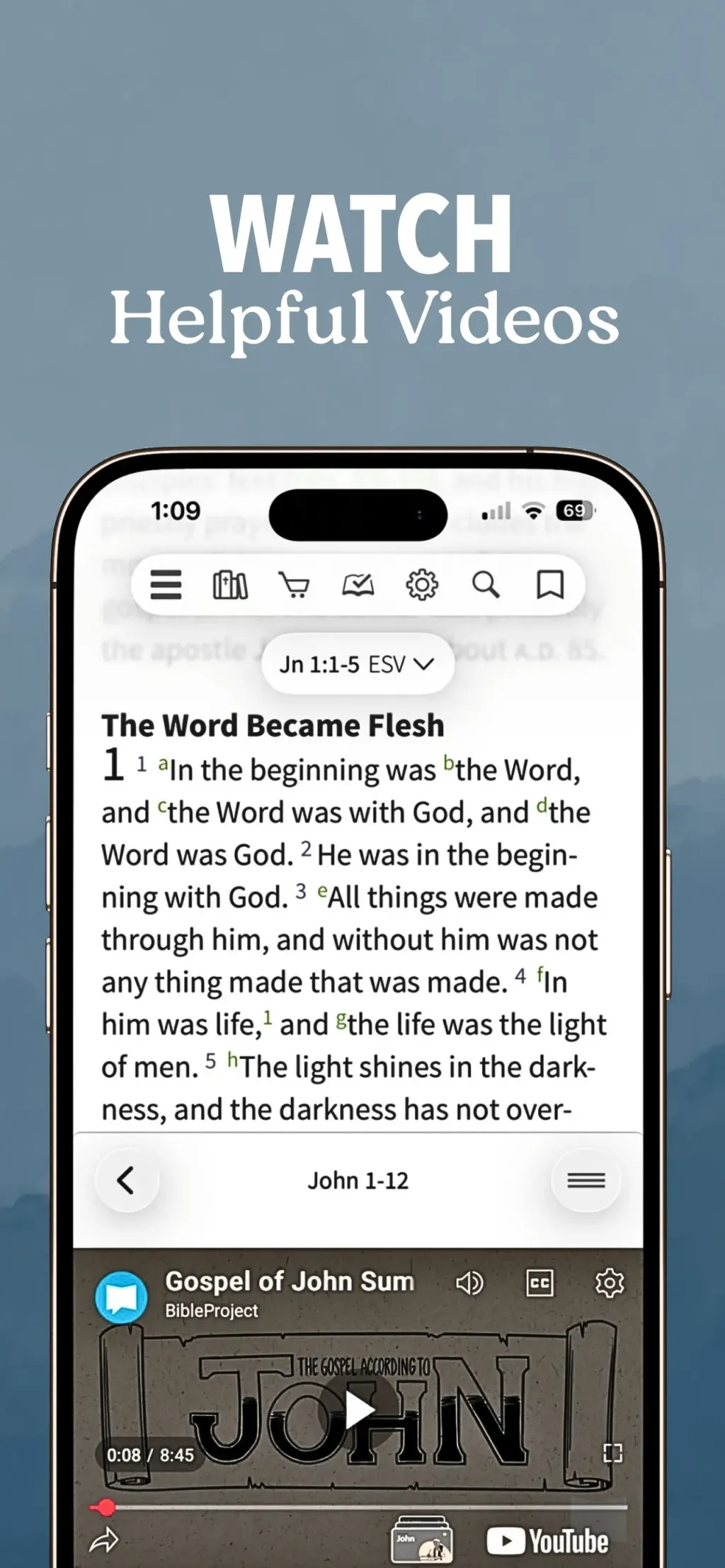 Bible App - Read & Study Daily screenshot 1