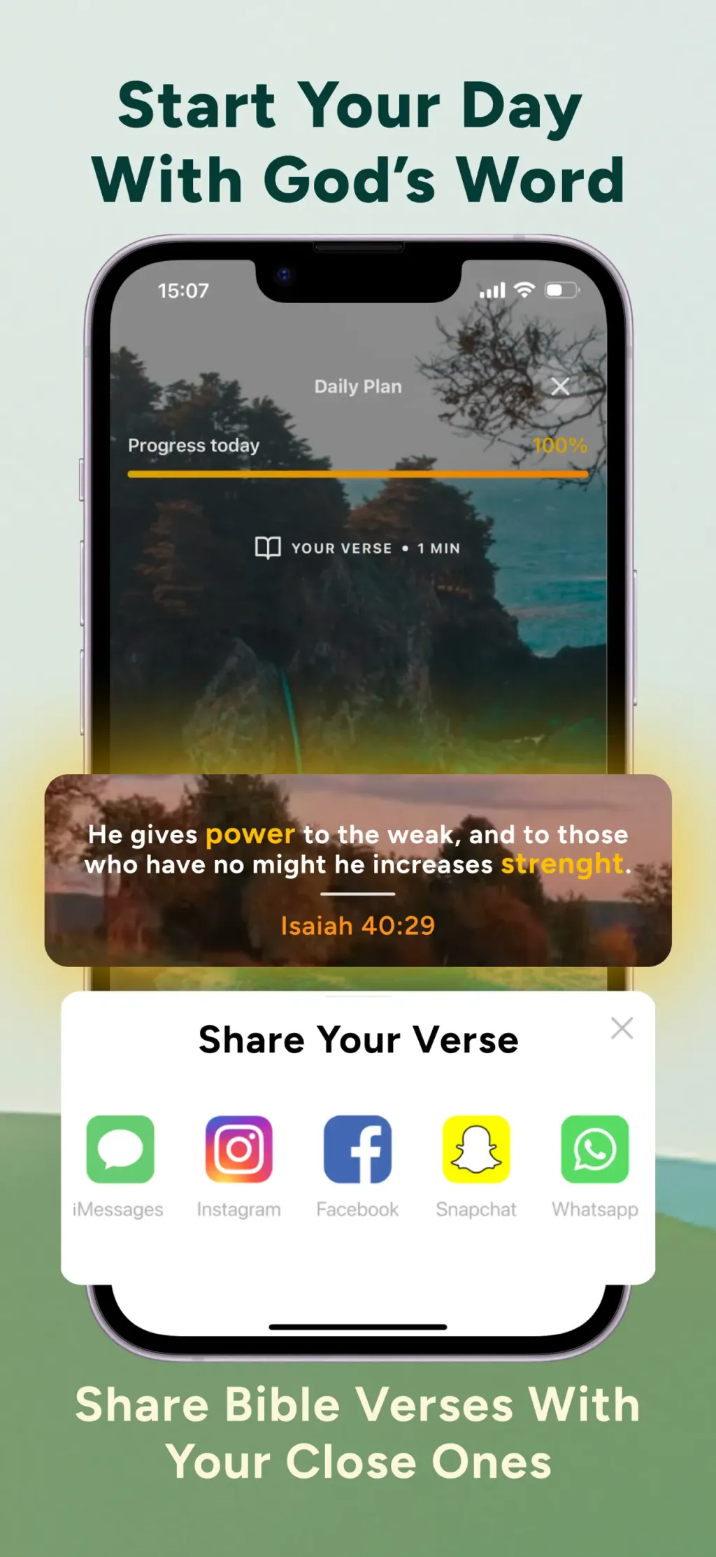 Bible Chat: Daily Devotional screenshot 1