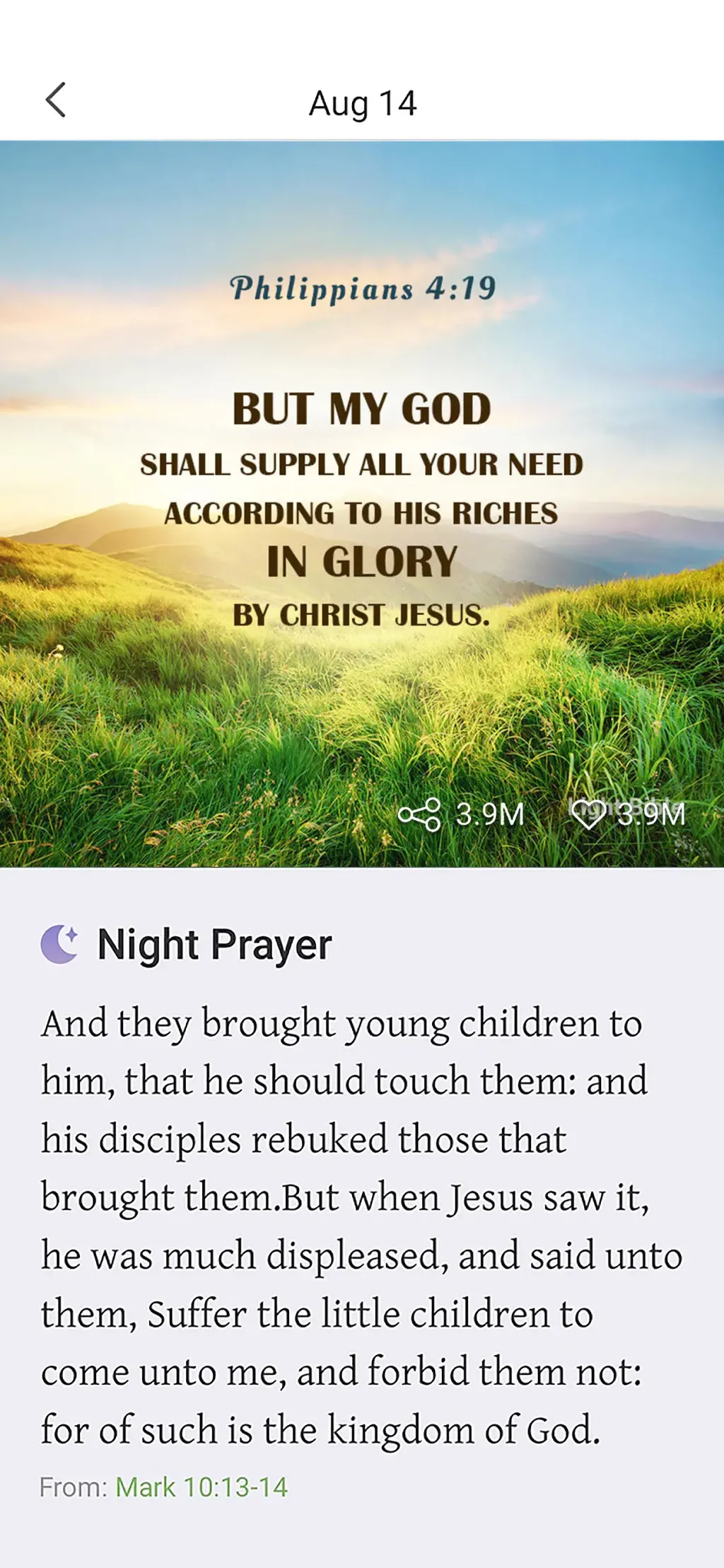 Bible - Daily Bible Verse KJV App Store screenshot 5