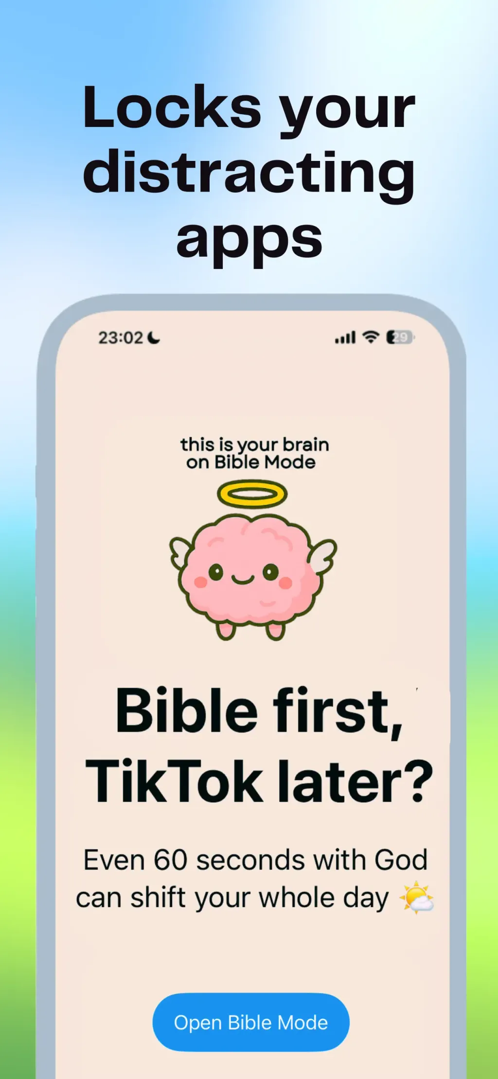 Bible Mode: Reduce Screen Time App Store screenshot 5