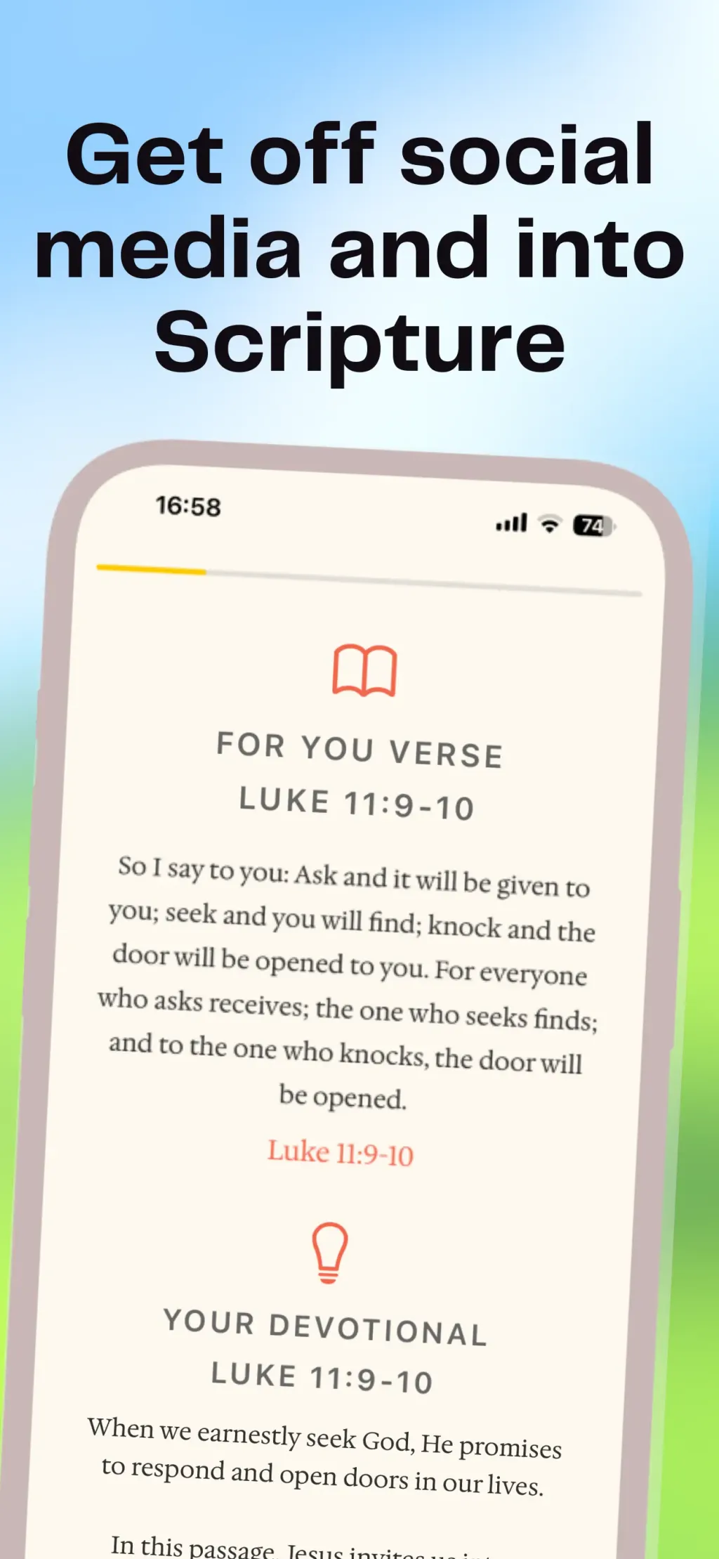 Bible Mode: Reduce Screen Time App Store screenshot 9