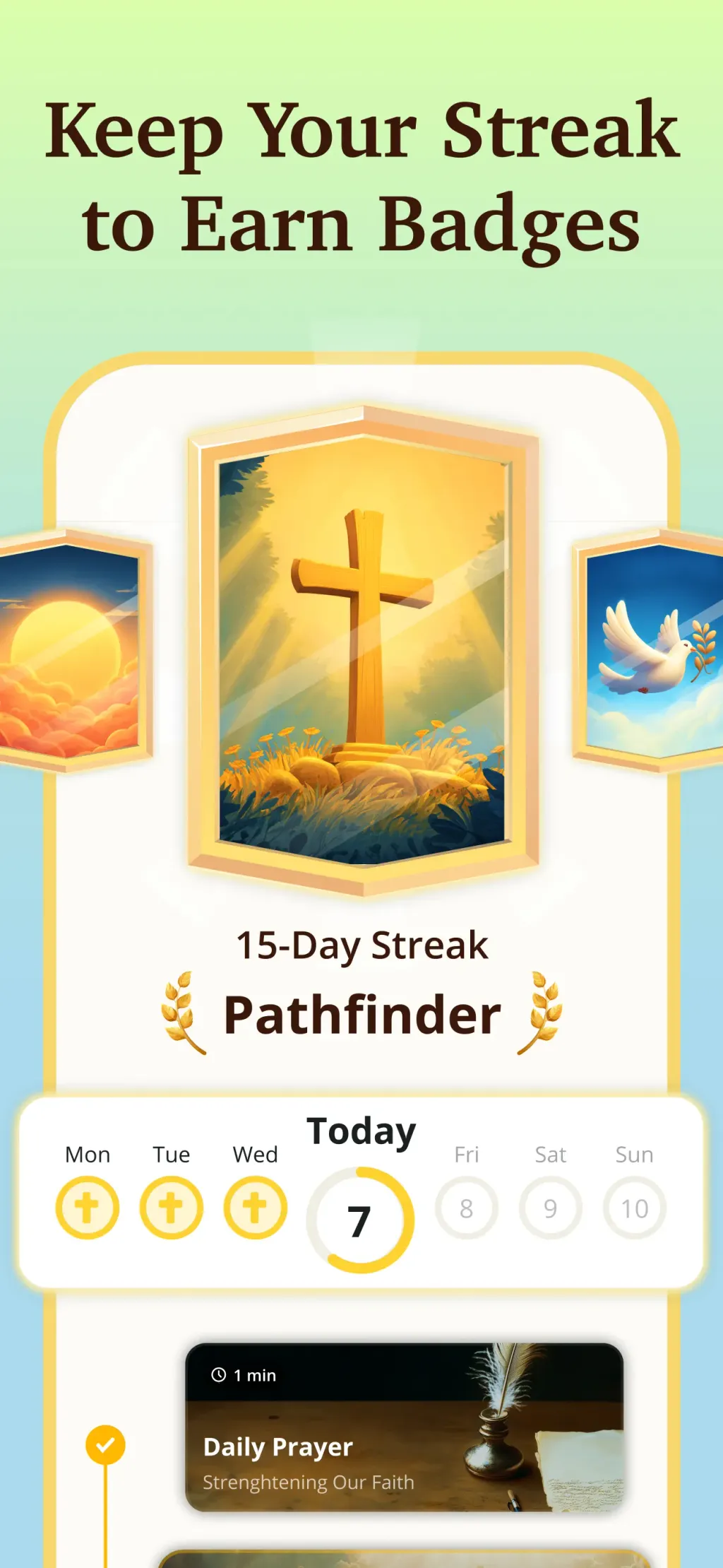 Bible Path: Prayers & Widgets App Store screenshot 4