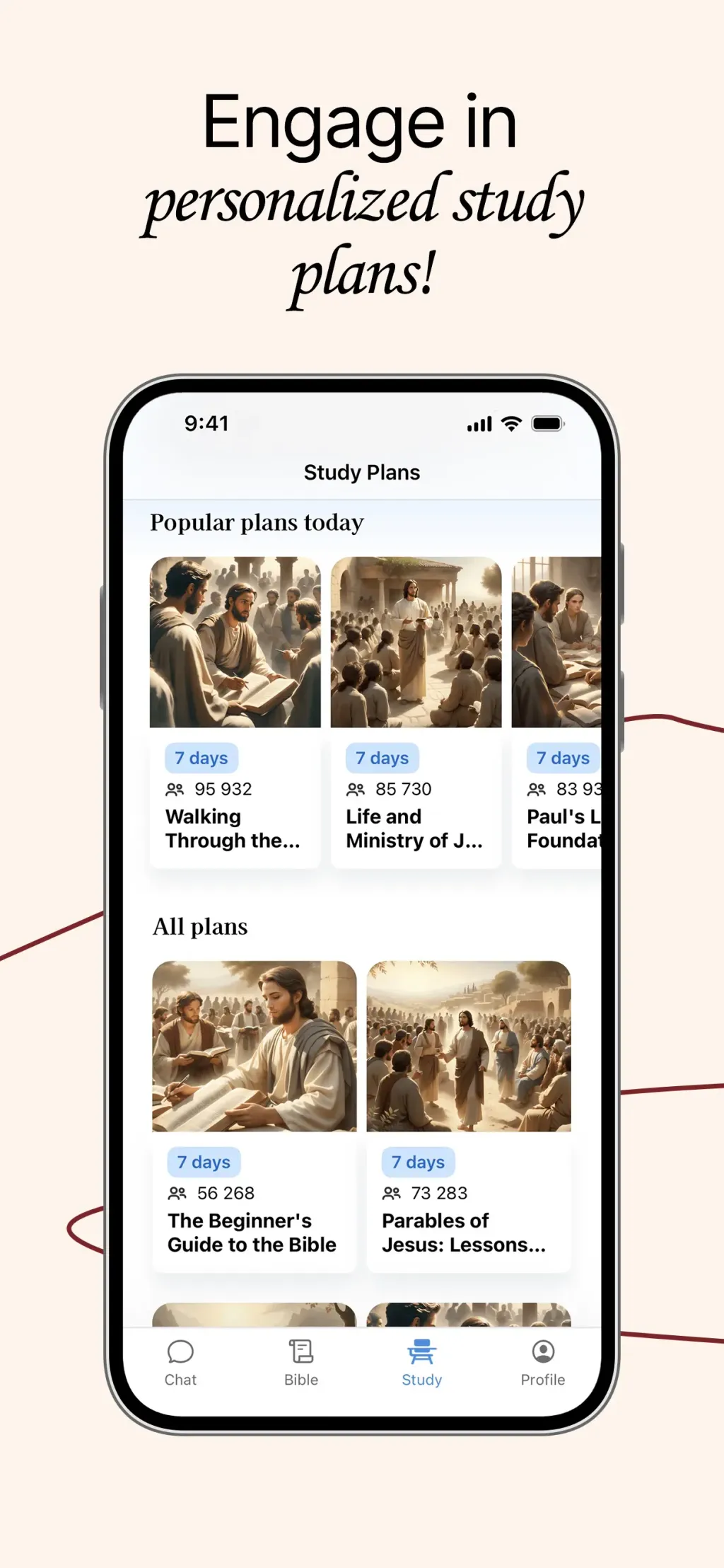 Bible · Study Plans & Tools App Store screenshot 5