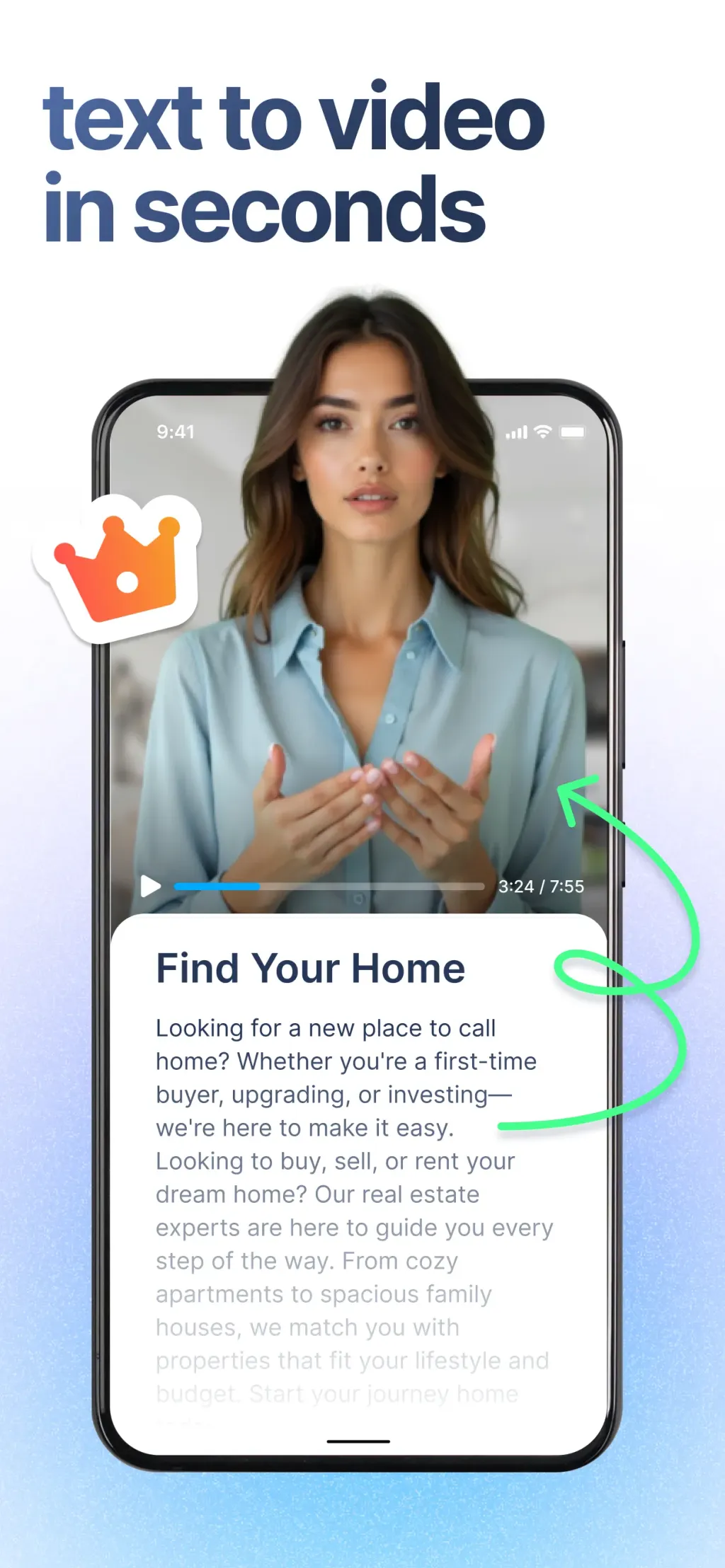 BIGVU Teleprompter Captions AI App Store screenshot 9