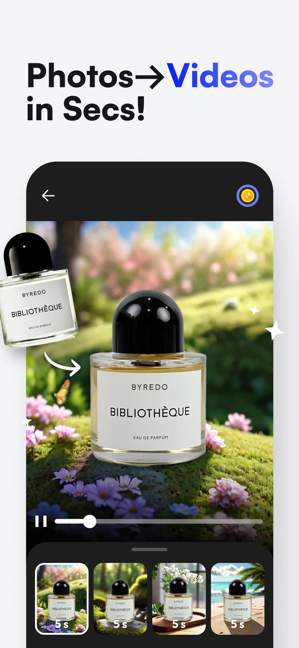 Blend: AI Models Logos Videos App Store screenshot 4