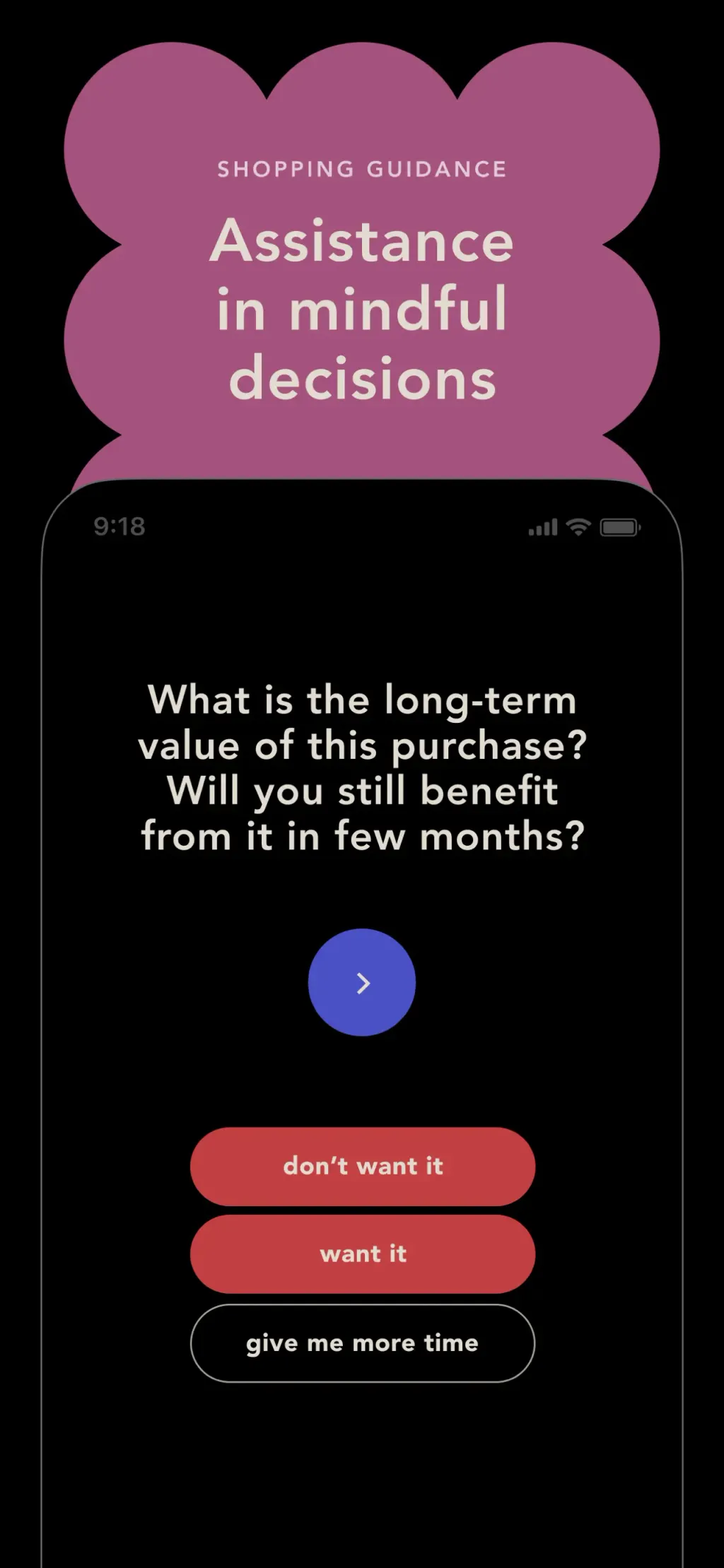 bless. minimal shopping habits App Store screenshot 7