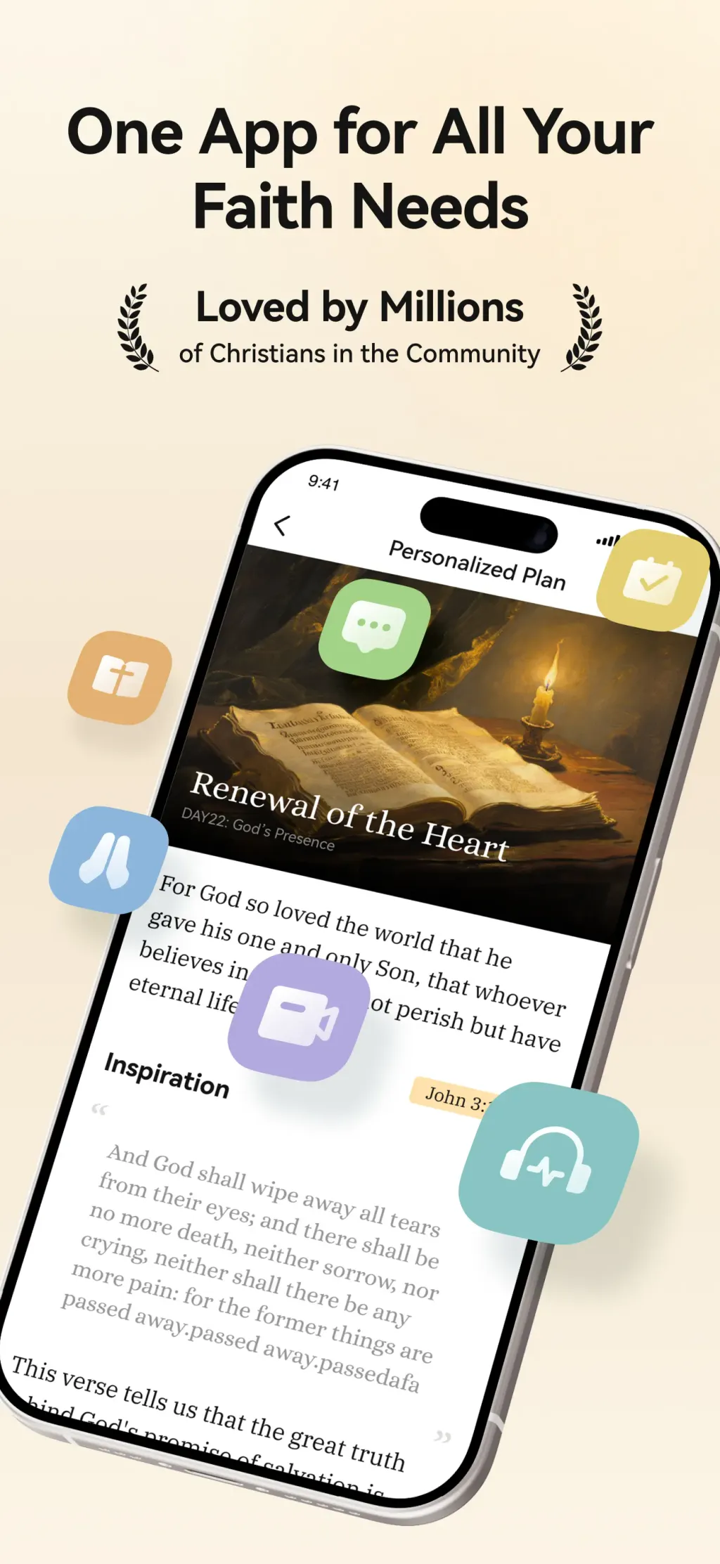 Blessed - Daily Verse & Prayer screenshot 1