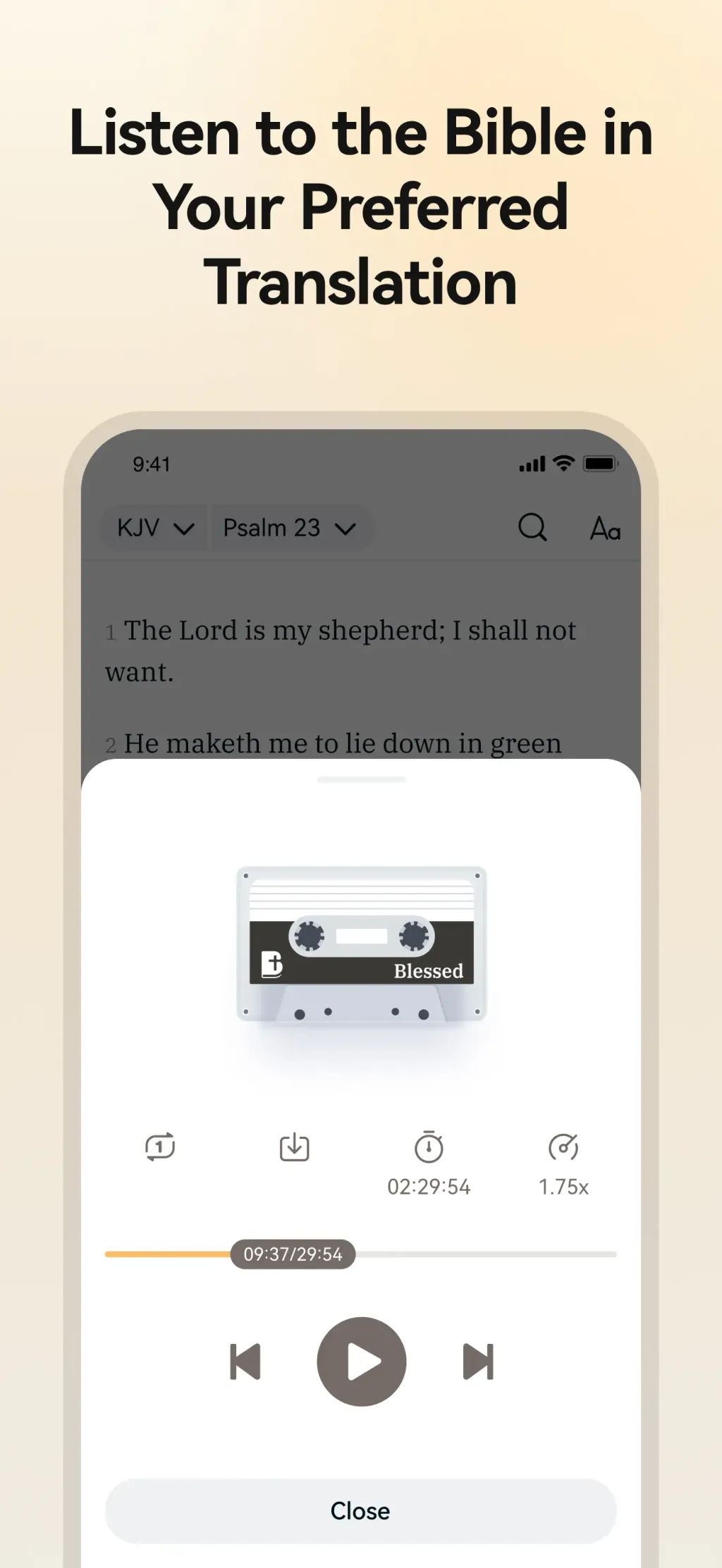 Blessed - Daily Verse & Prayer App Store screenshot 5
