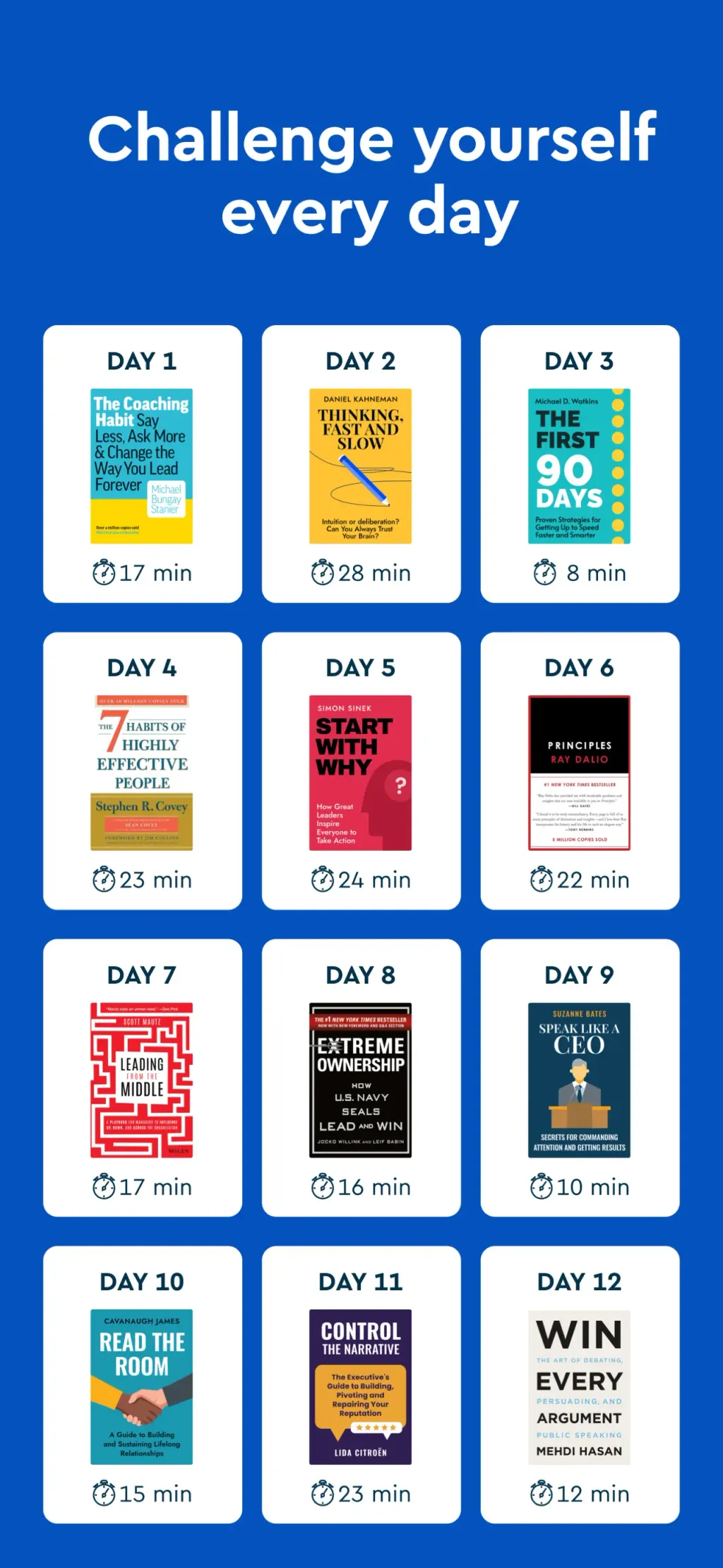Blinkist: Book Summaries Daily App Store screenshot 3