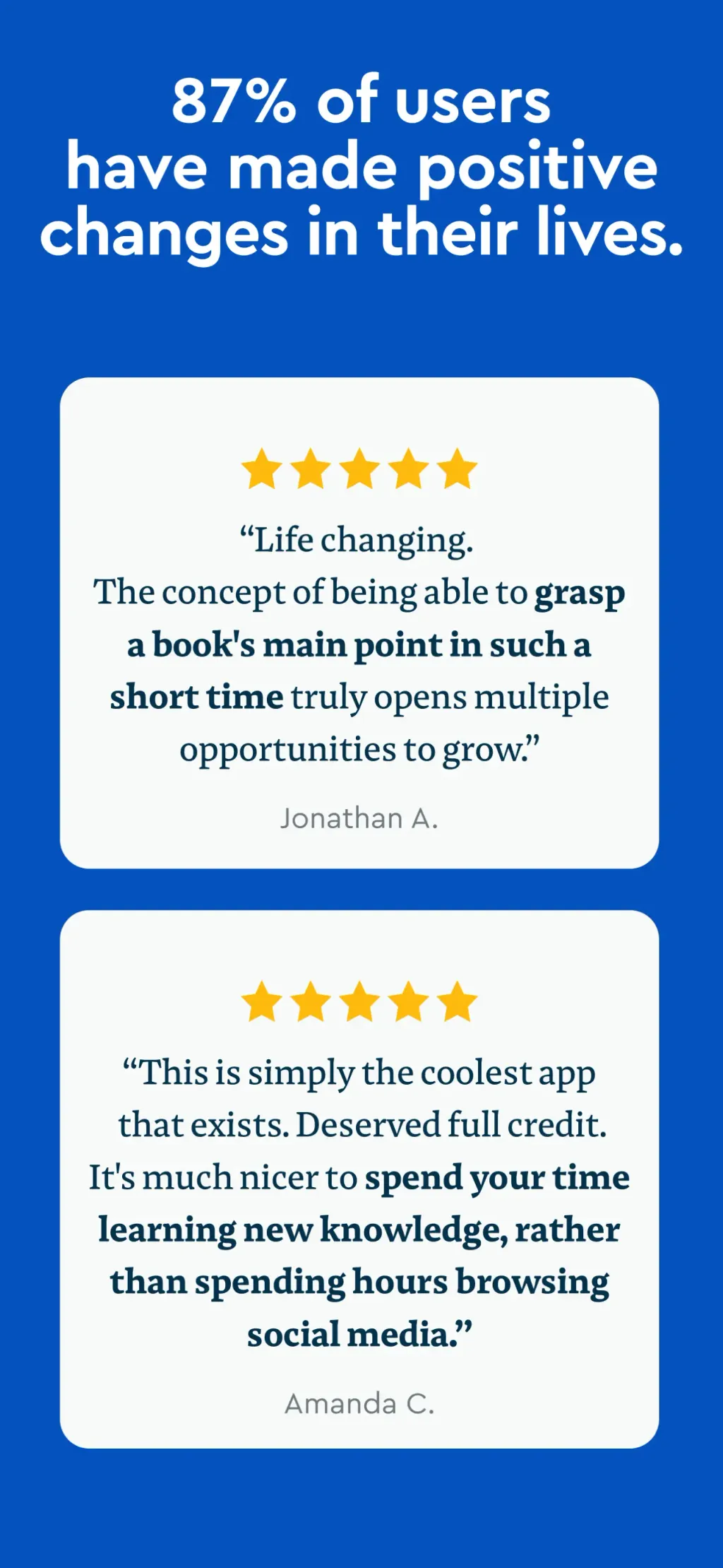 Blinkist: Book Summaries Daily App Store screenshot 9