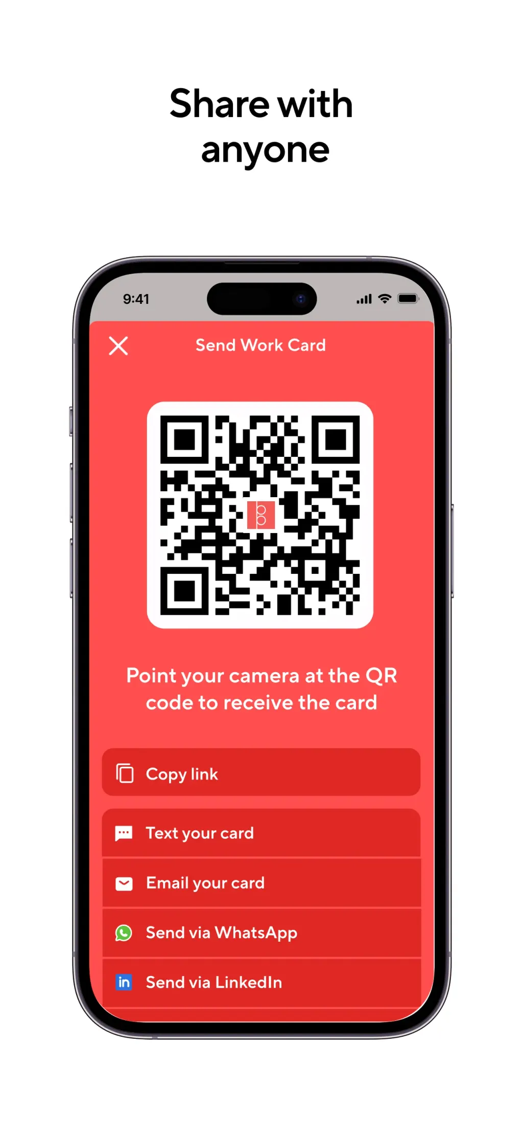 Blinq: Digital Business Card App Store screenshot 3