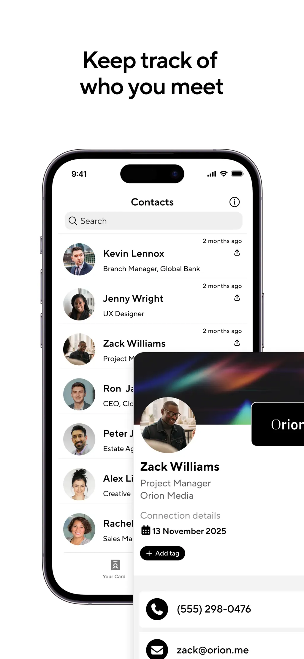 Blinq: Digital Business Card App Store screenshot 5