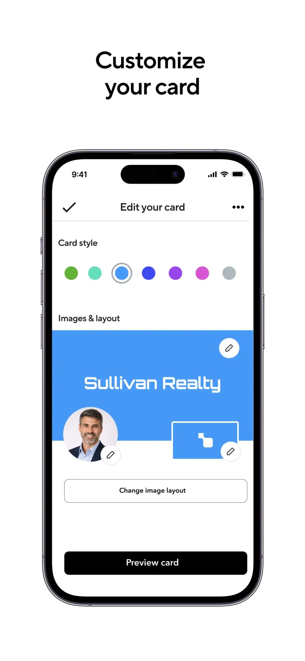 Blinq: Digital Business Card screenshot 1