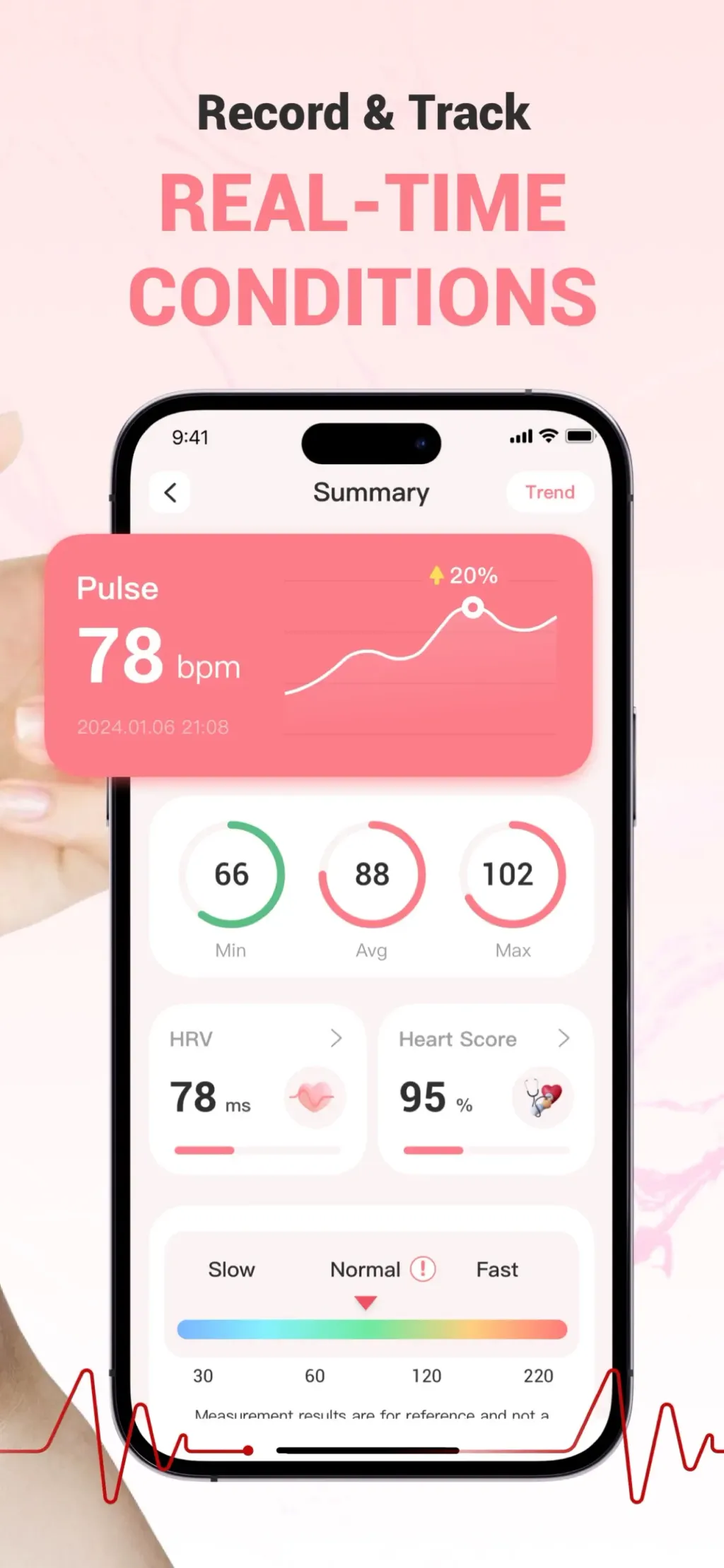 Blood Pressure Level Checker App Store screenshot 2