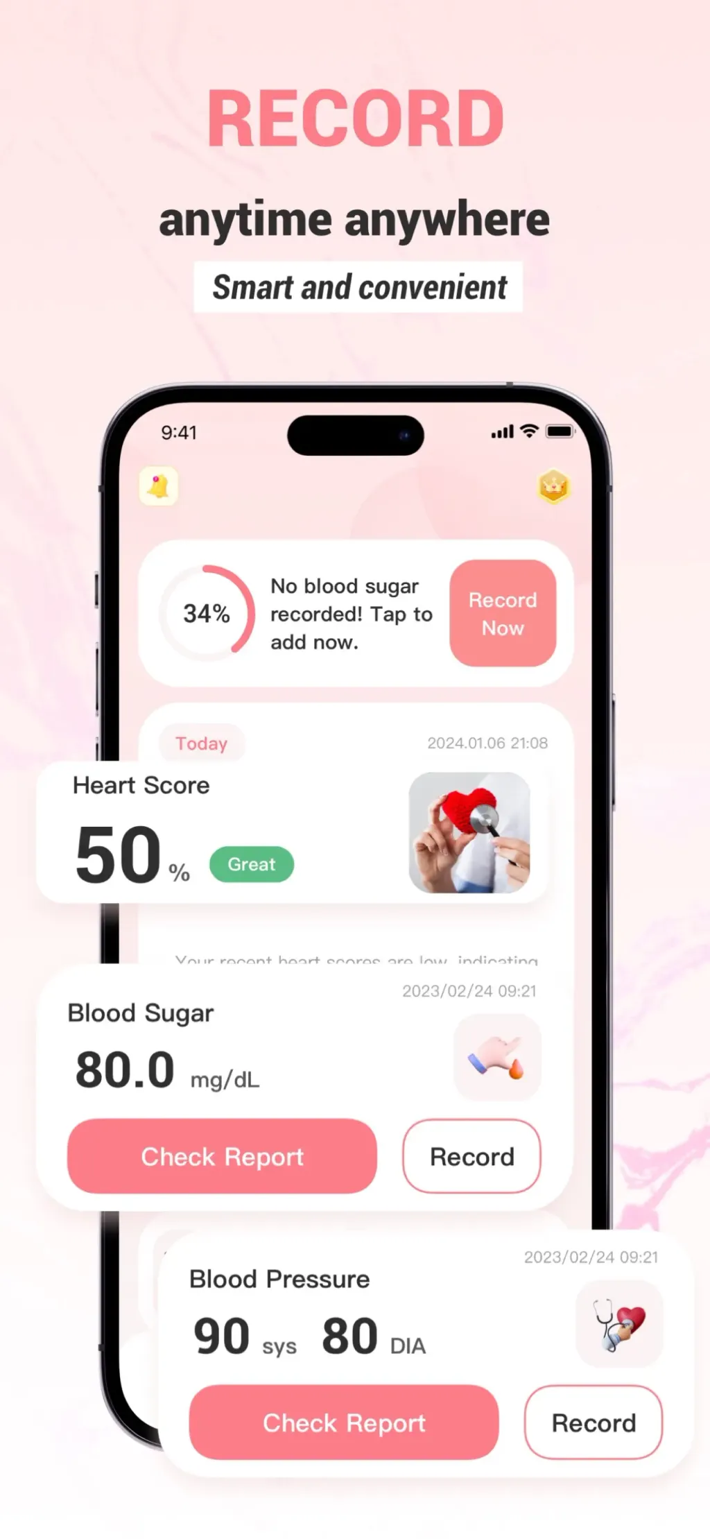 Blood Pressure Level Checker App Store screenshot 4