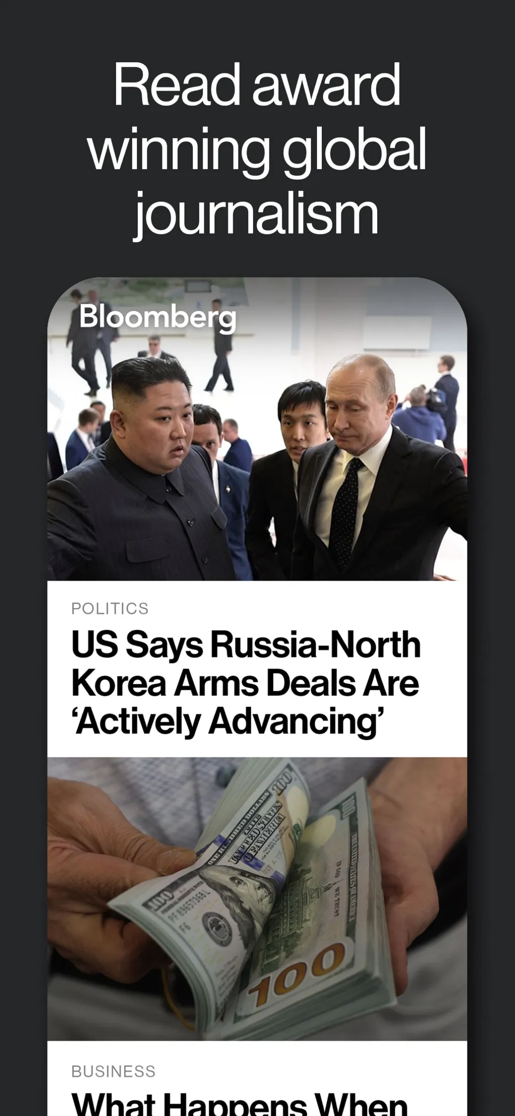 Bloomberg: Business News Daily screenshot 1
