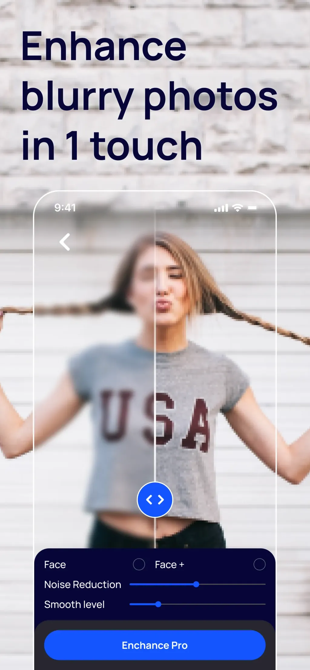 BlurBuster - AI Photo Enhancer App Store screenshot 1
