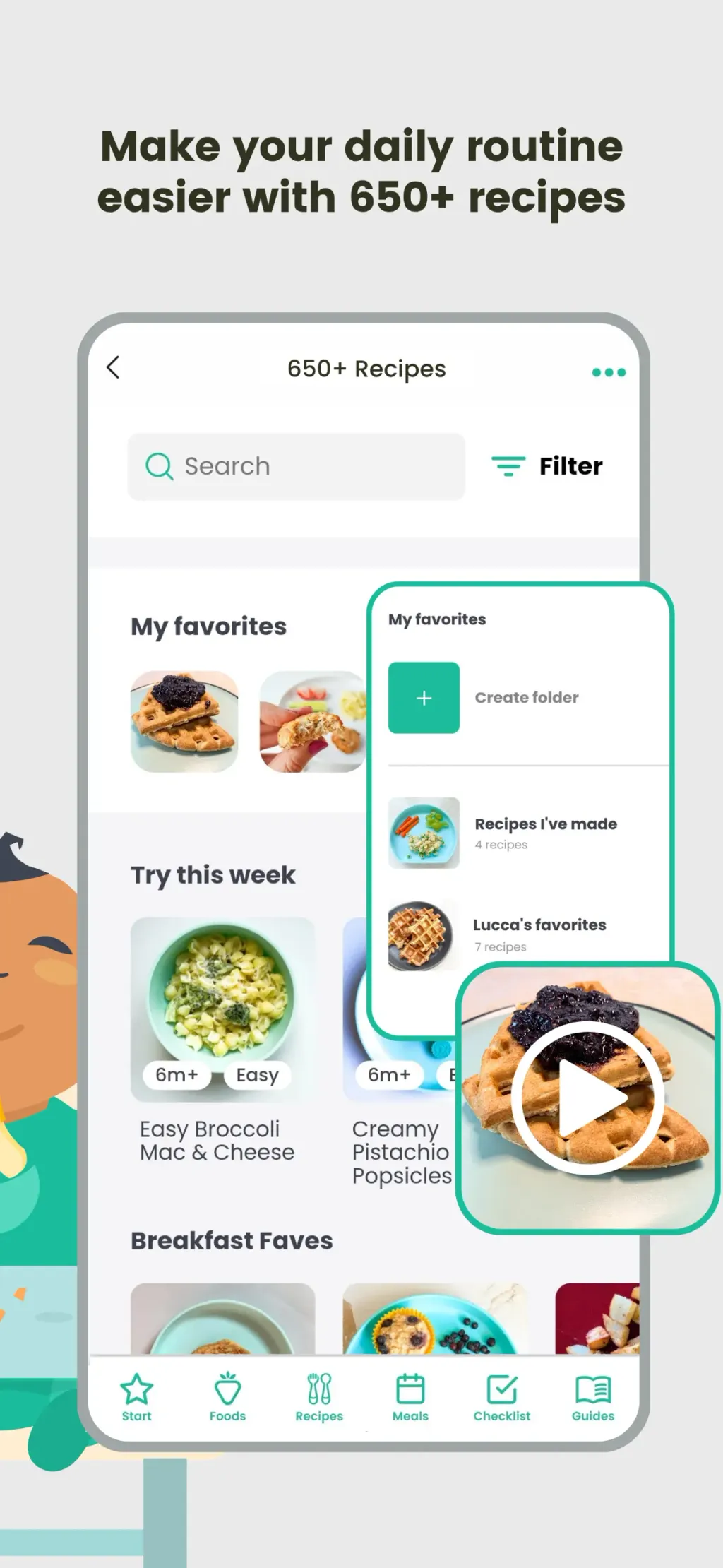 BLW Meals: Starting Solids App Store screenshot 5