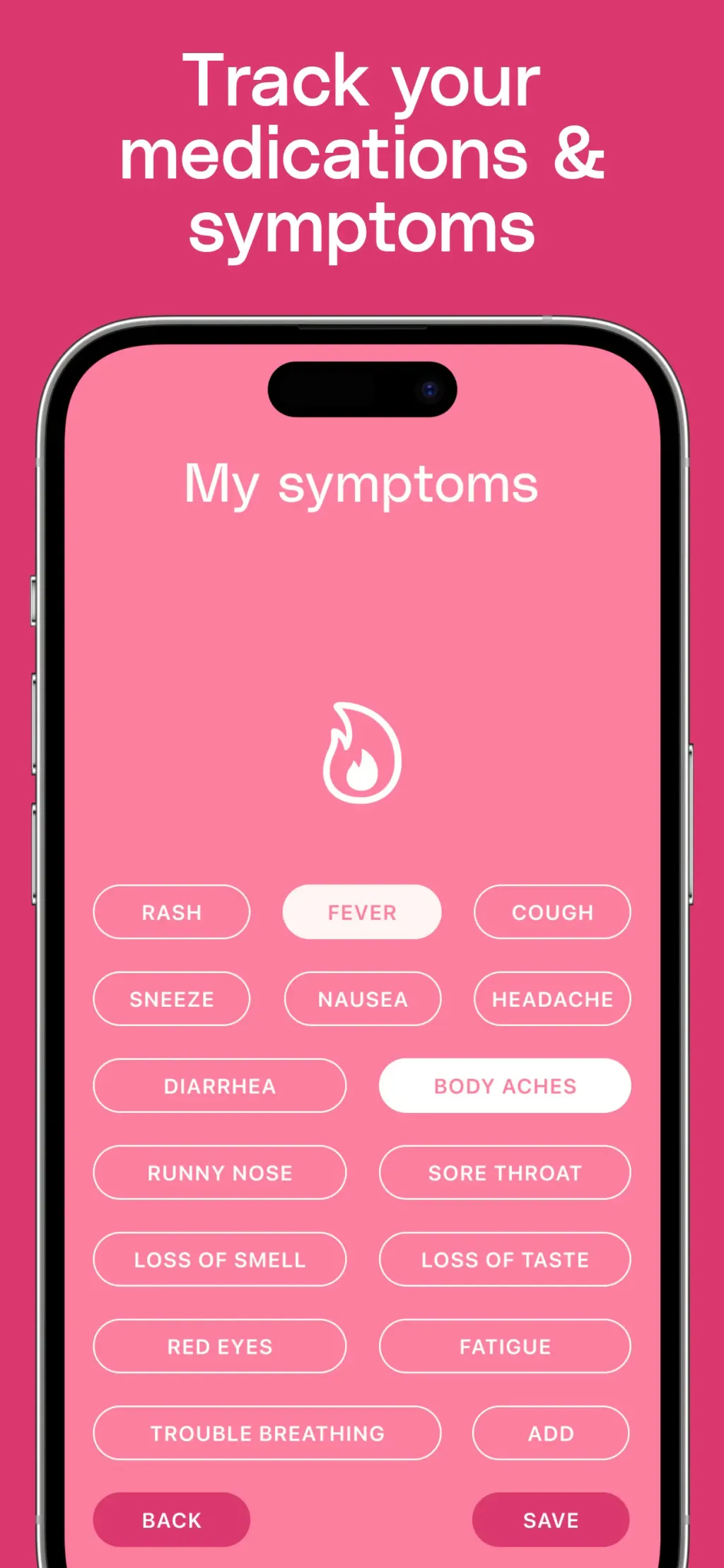Body Temperature App For Fever App Store screenshot 5