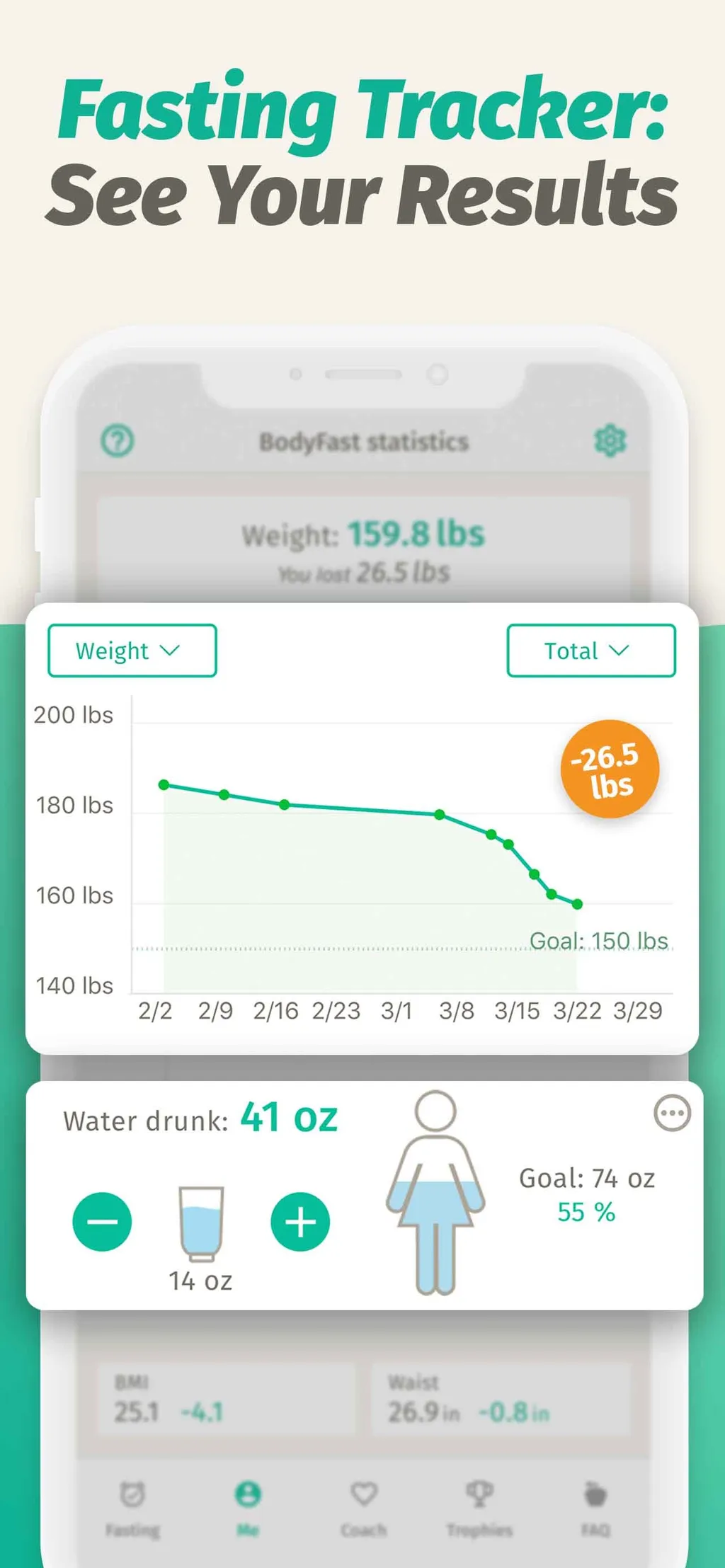 BodyFast: Intermittent Fasting App Store screenshot 3